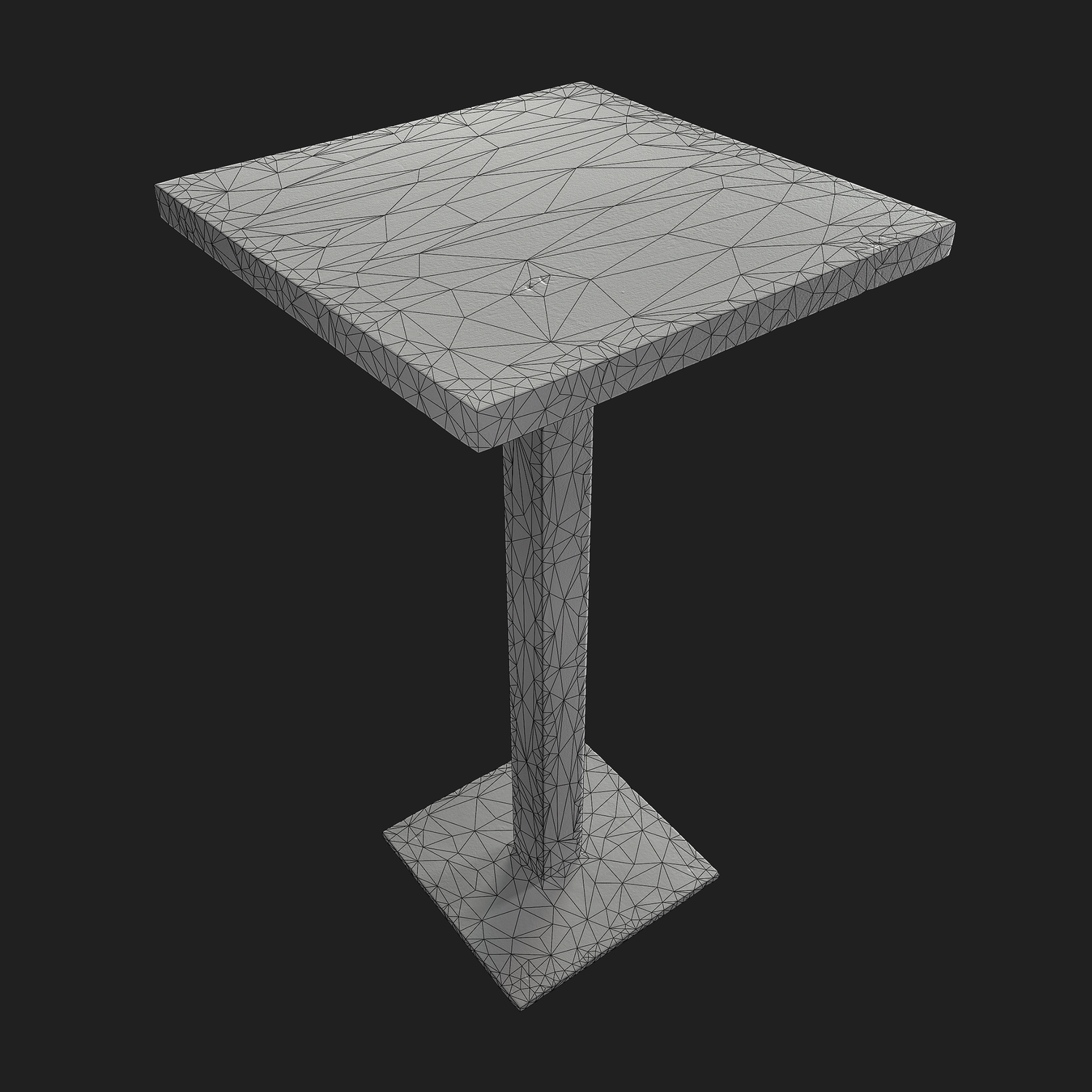 3D Standing Bar Table