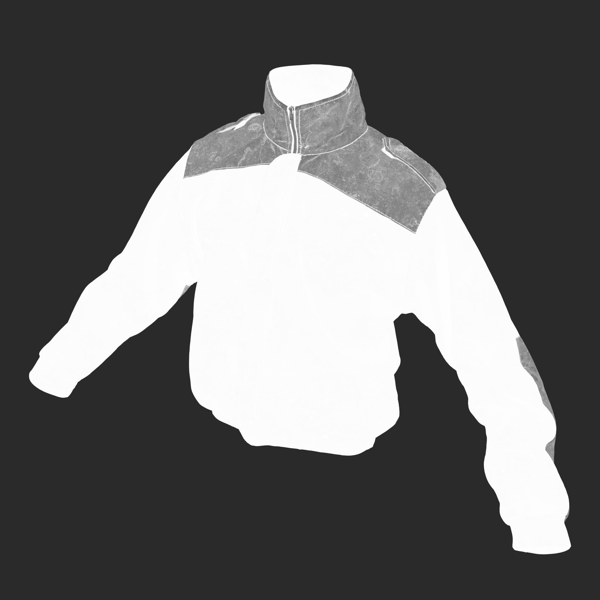 3D Model French Foreign Legion Jacket roughness