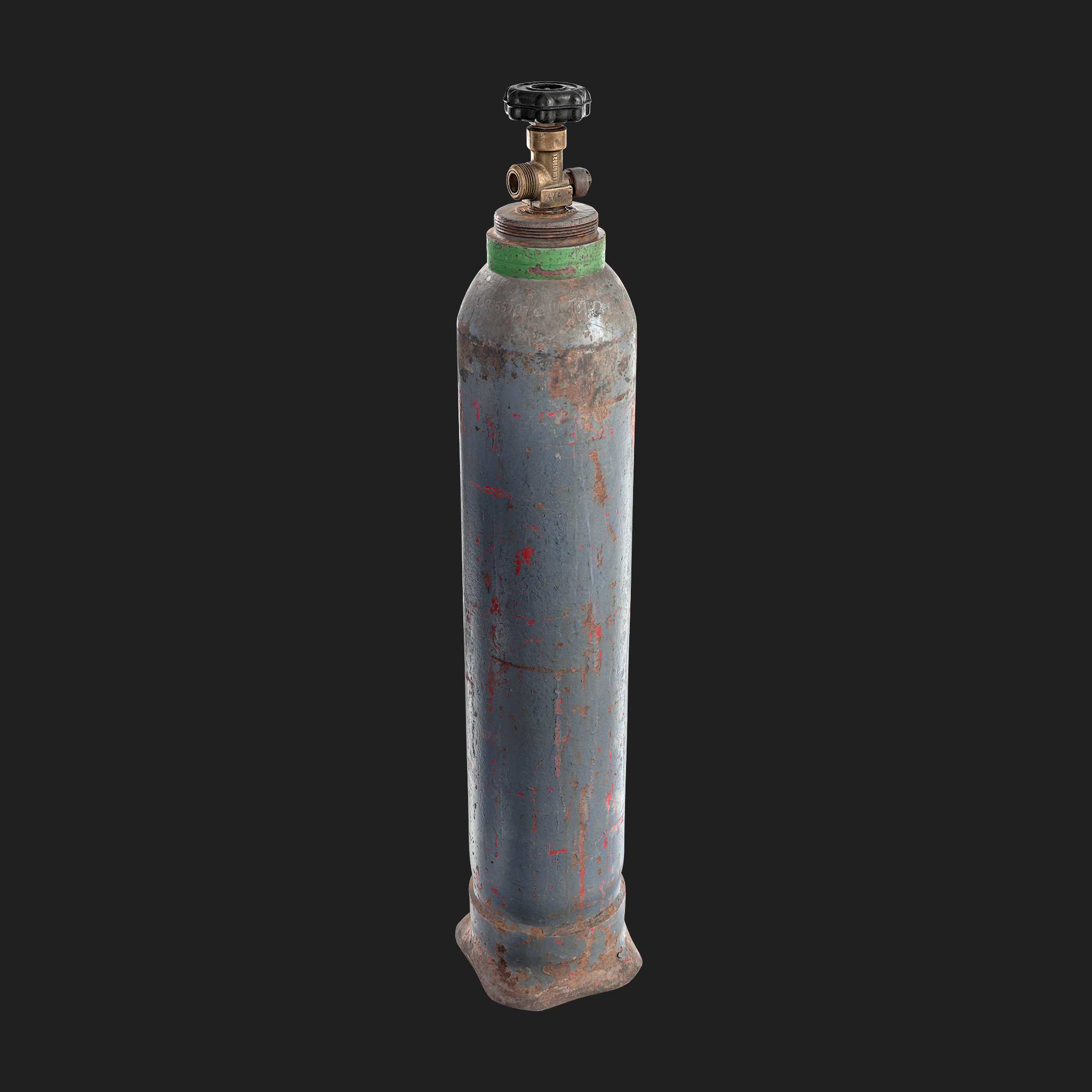 3D Model of Small Gas Bottle