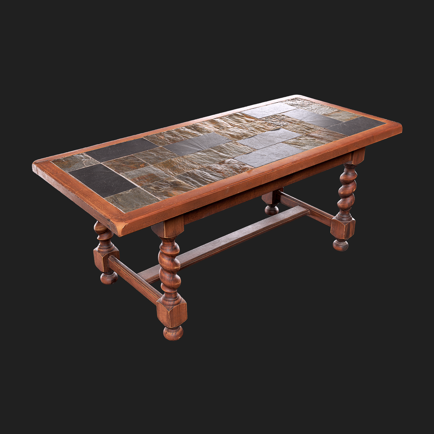 3D Rustic Coffee Table