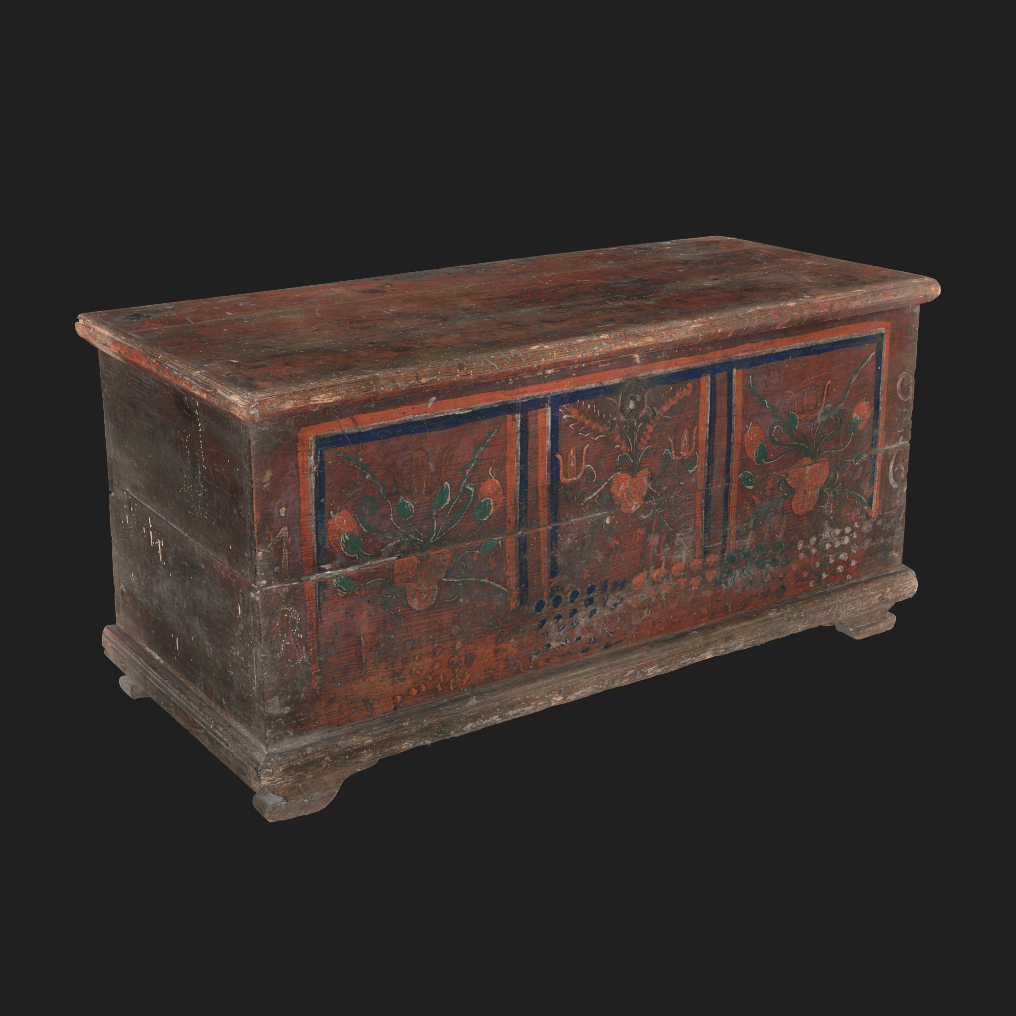 3D Furniture: Wooden Chest