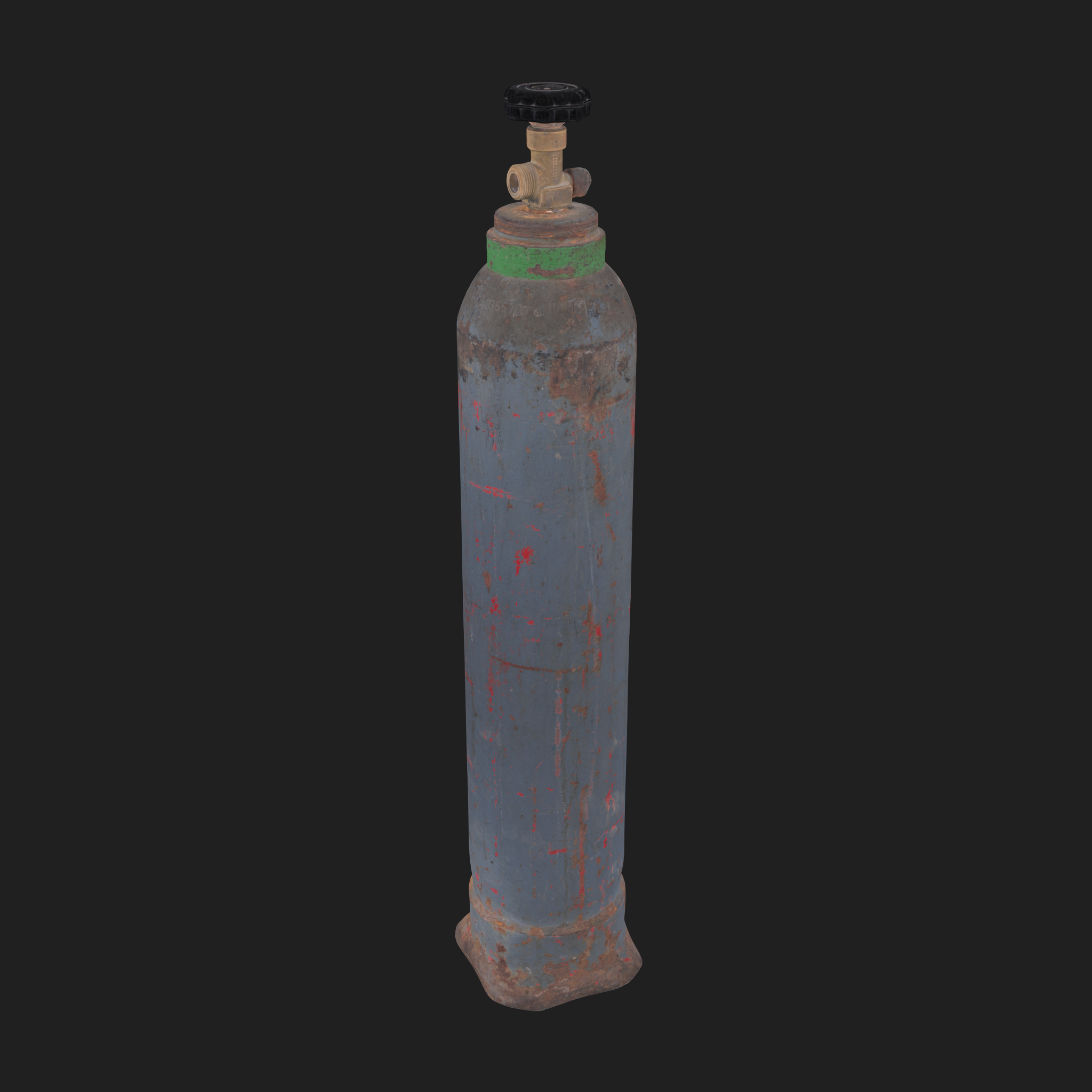 3D Small Gas Bottle