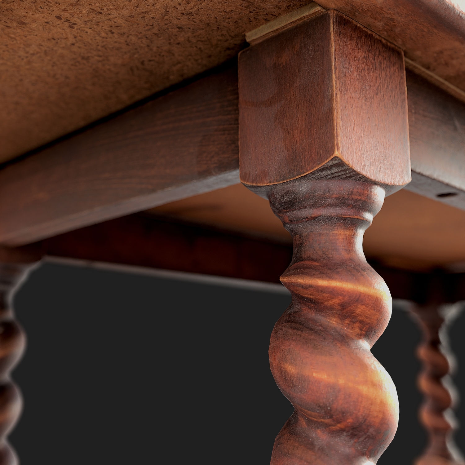 3D Rustical Coffee Table