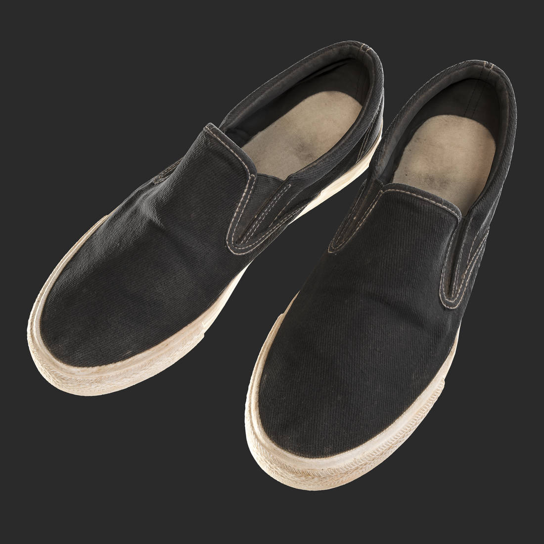 3D Unisex Black Espadrilles