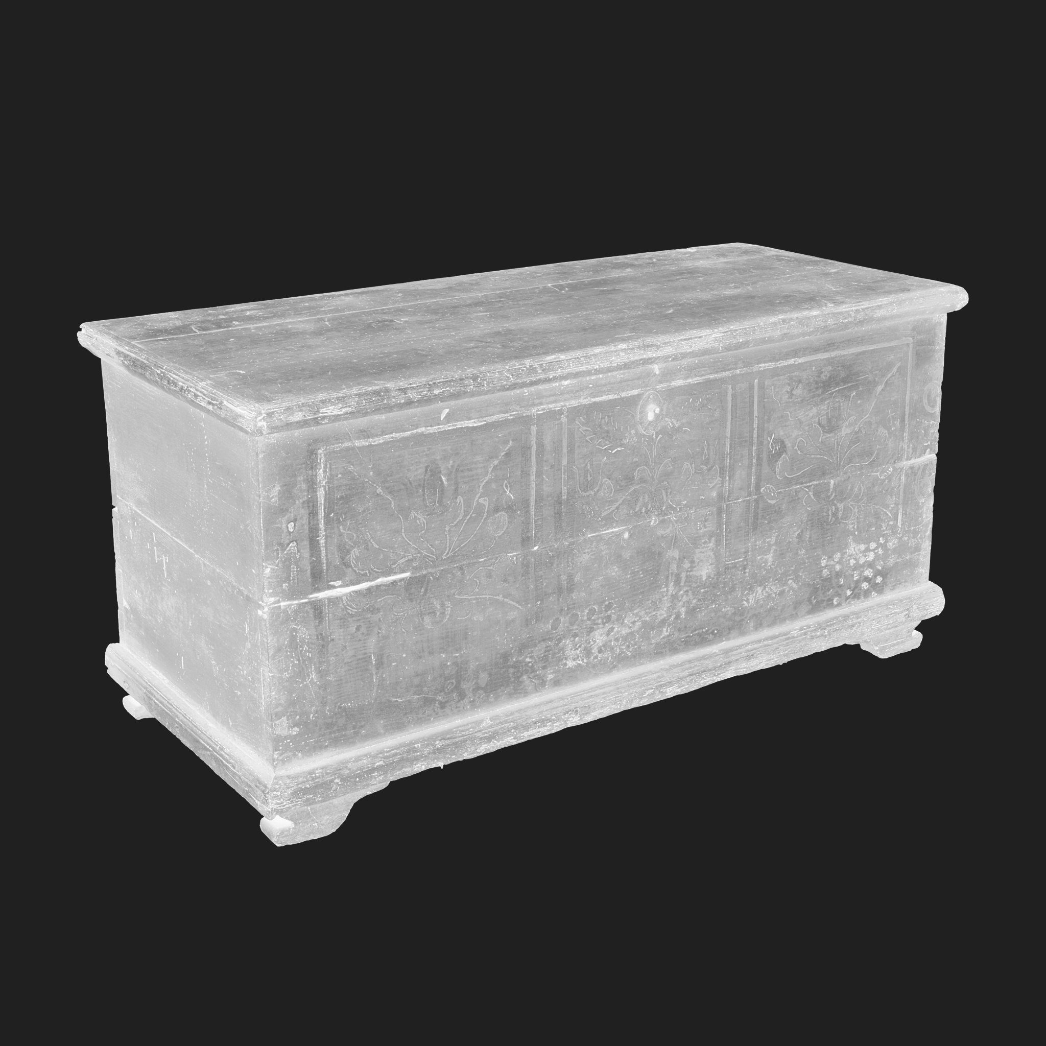 3D Furniture: Wooden Chest