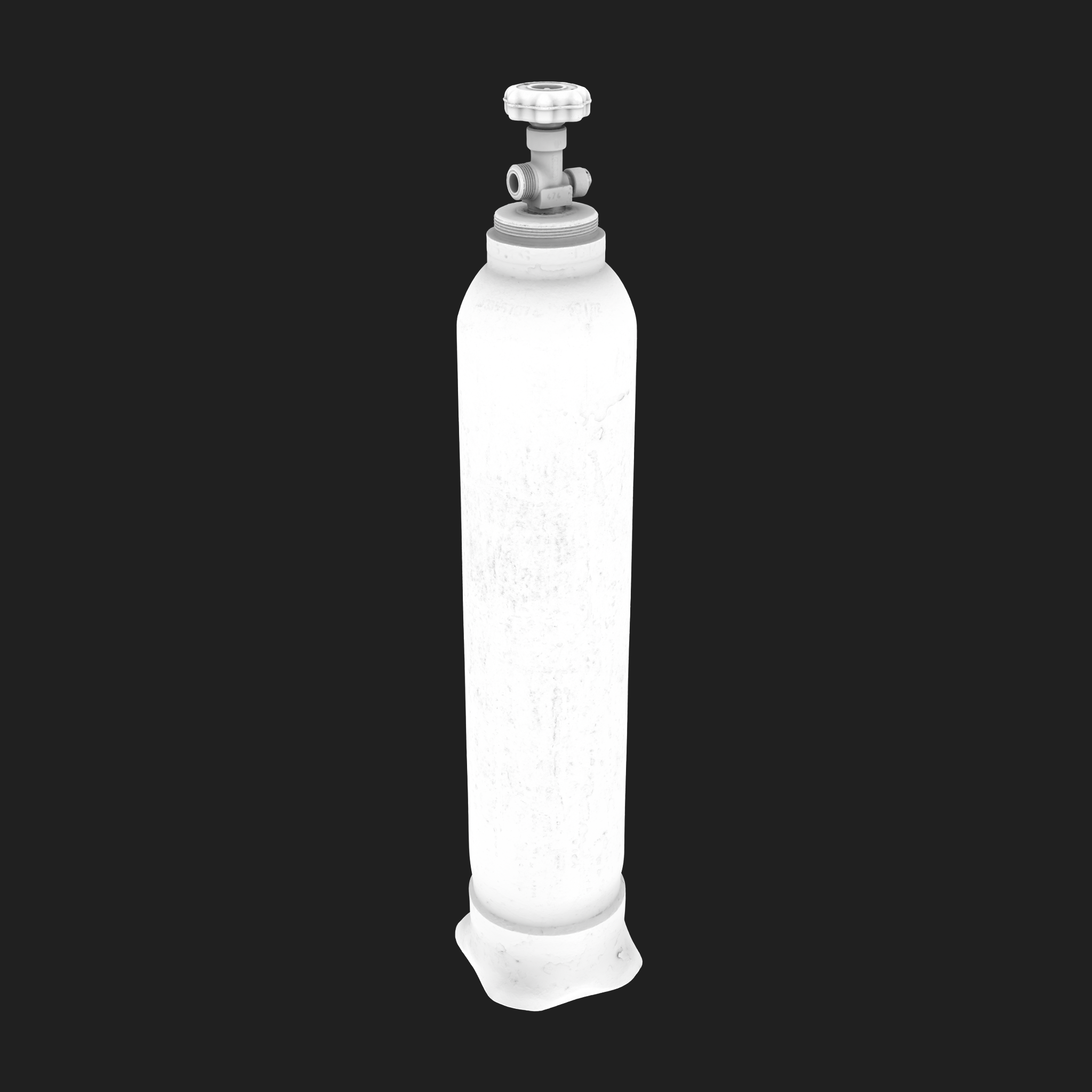 3D Small Gas Bottle