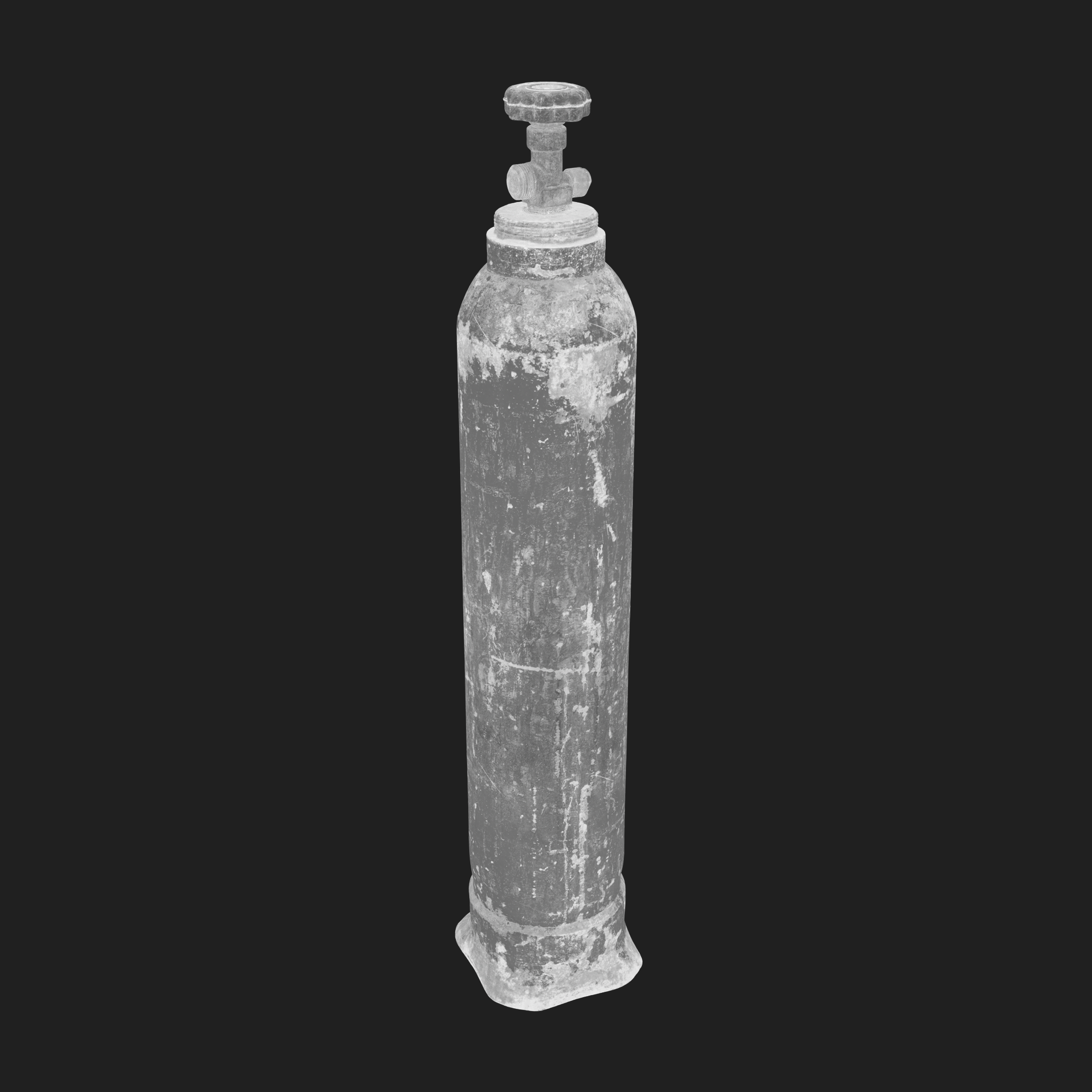3D Small Gas Bottle