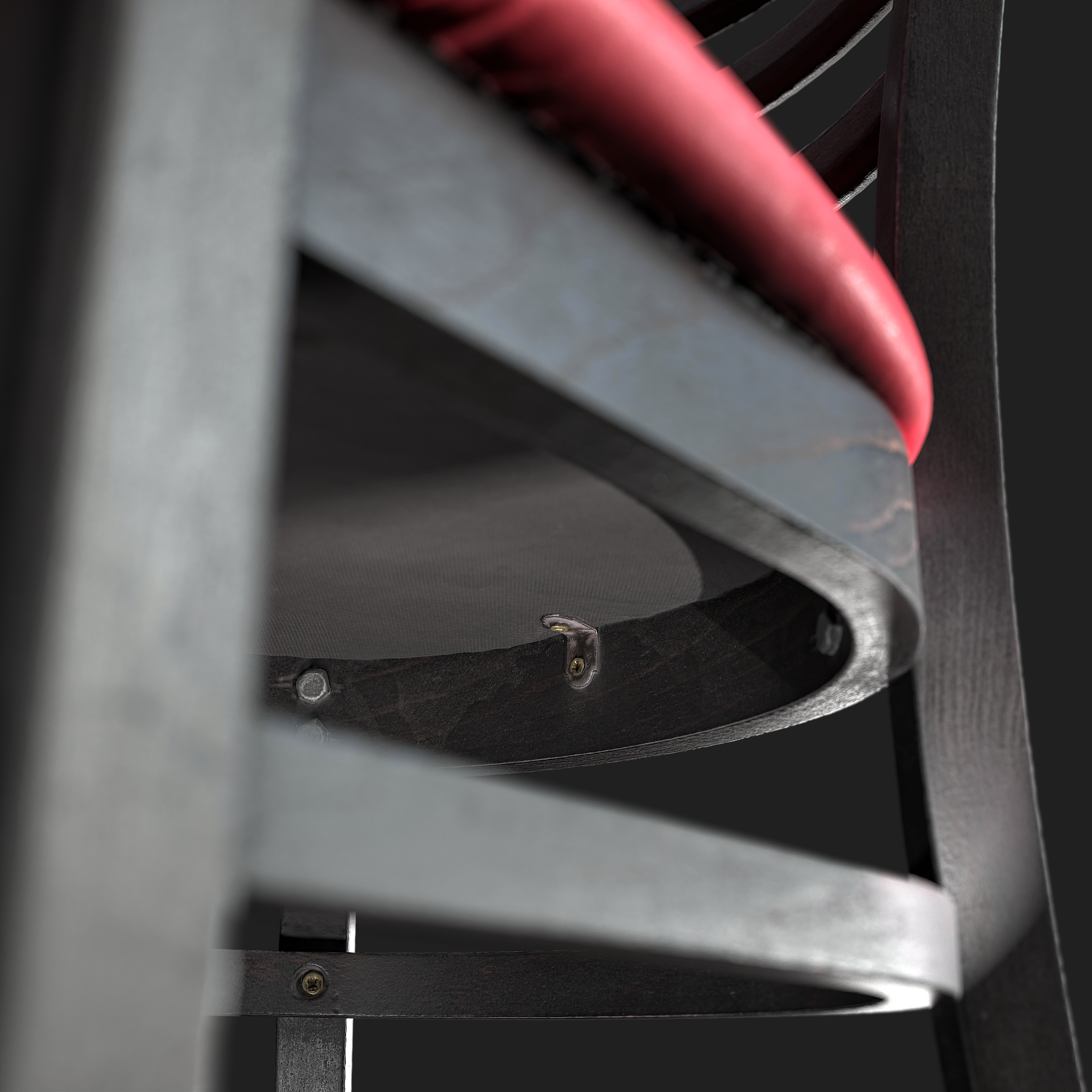 3D Furniture: Brown Wooden Chair