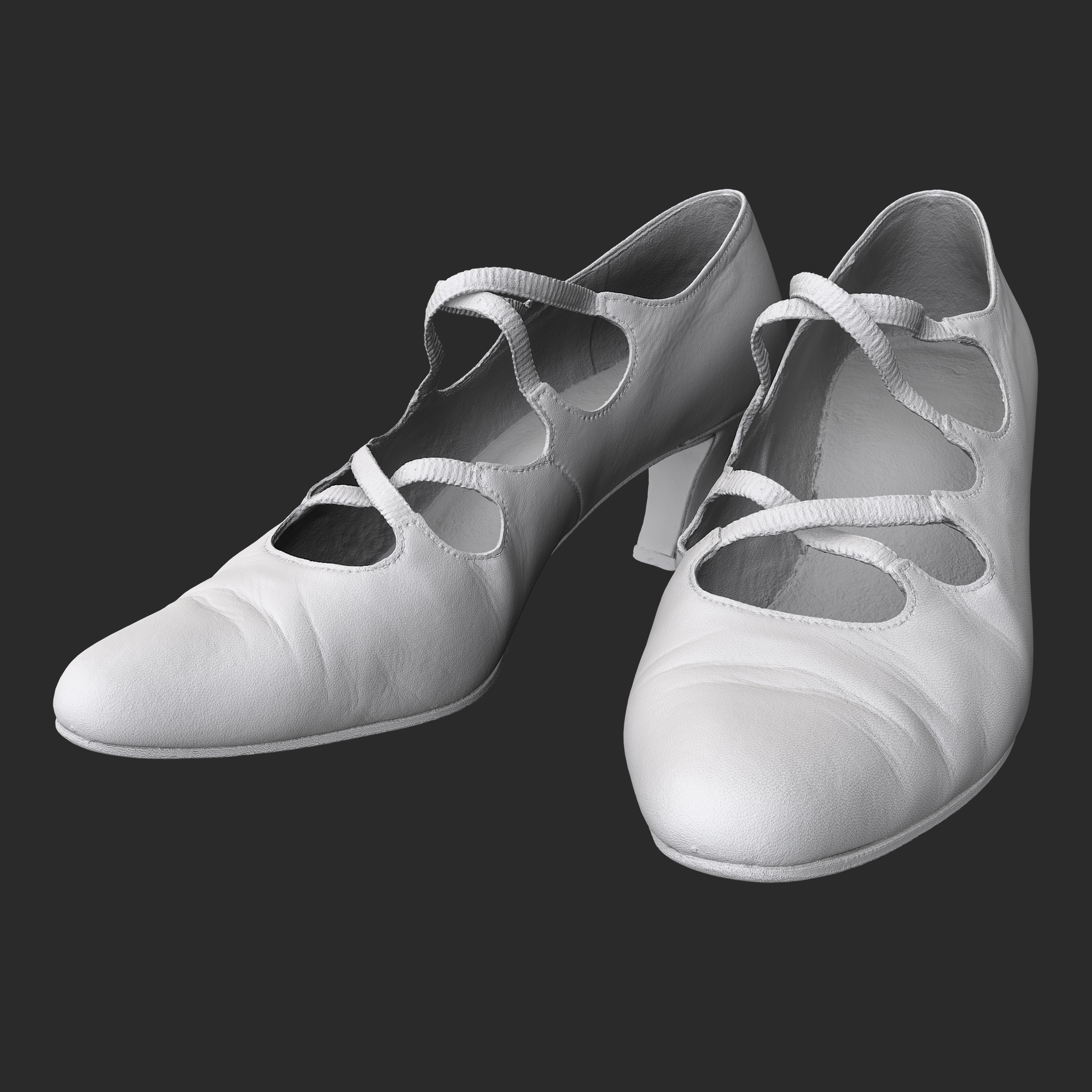 Clay 3D Model Woman&