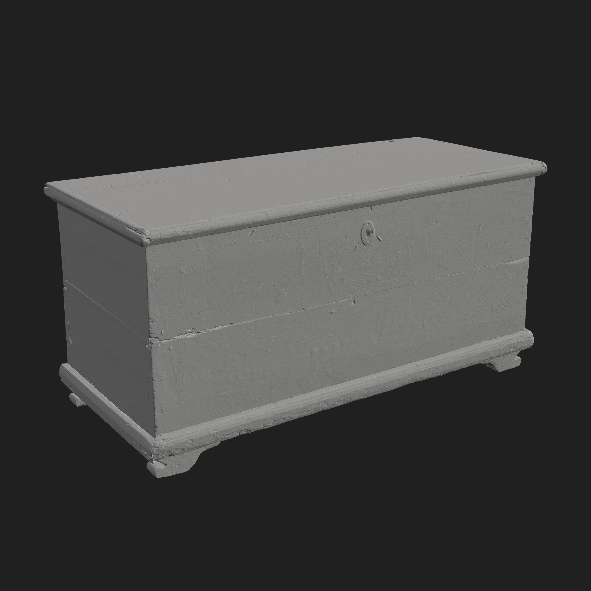 3D Furniture: Wooden Chest