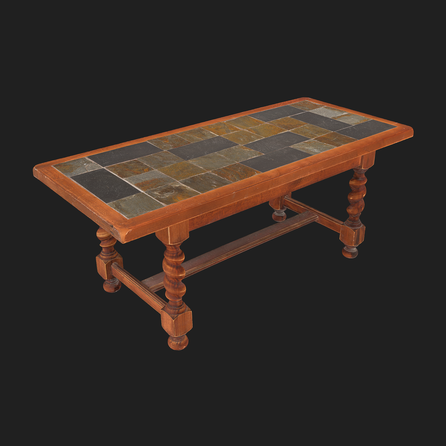 3D Rustical Coffee Table
