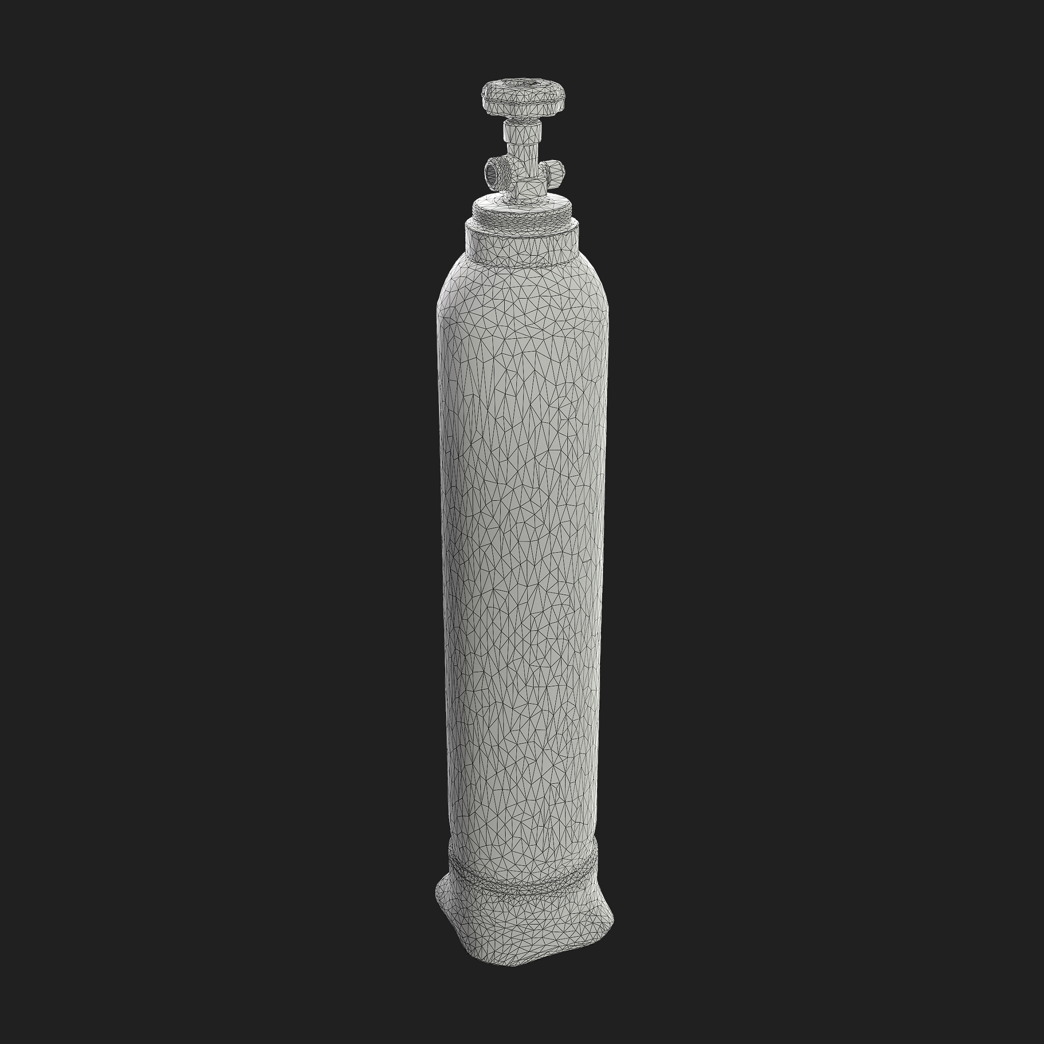 3D Small Gas Bottle