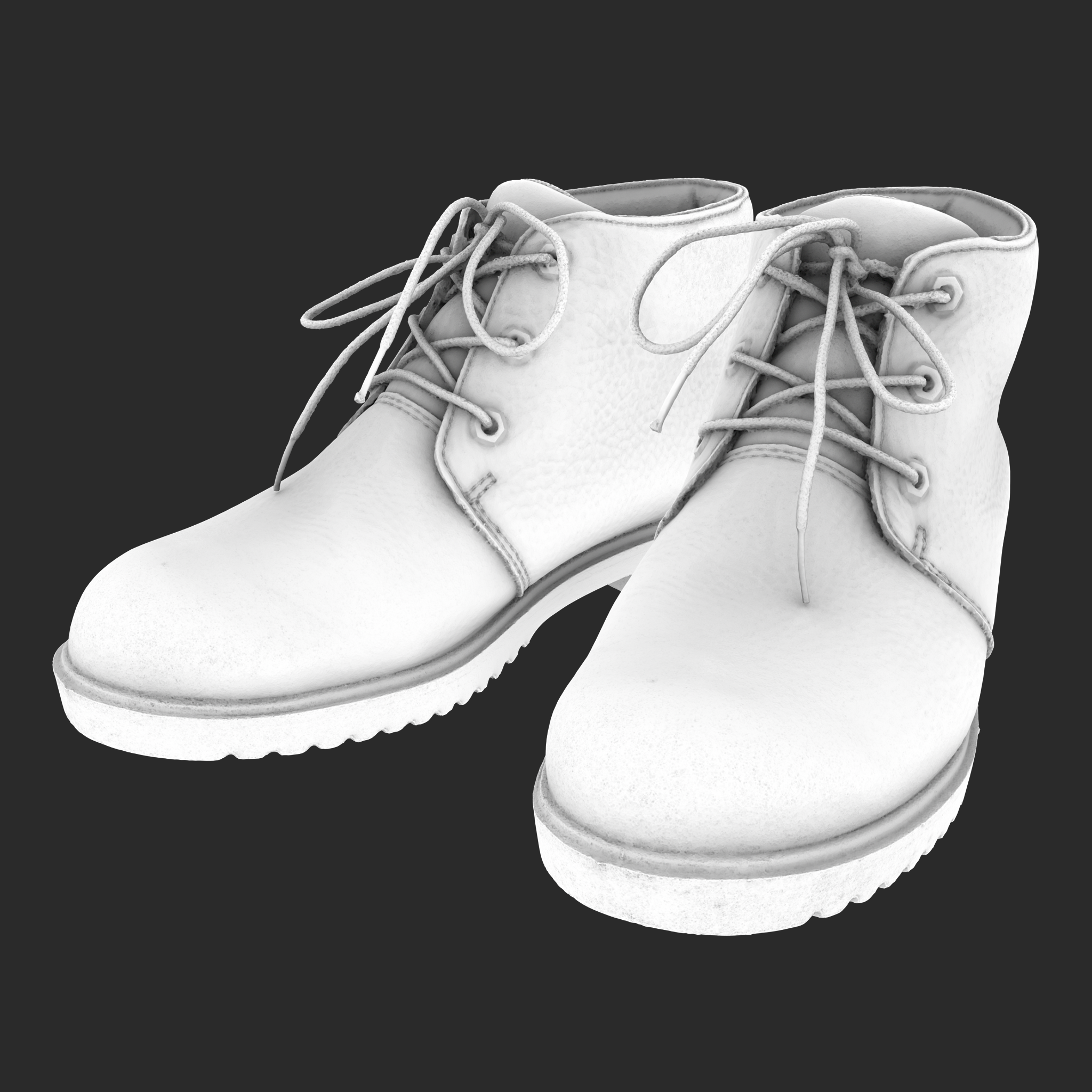 3D Unisex Desert Boots