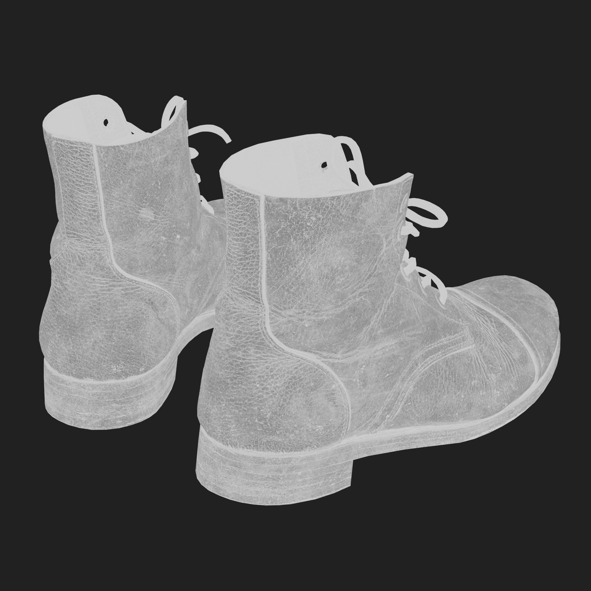 3D Army Boots UK