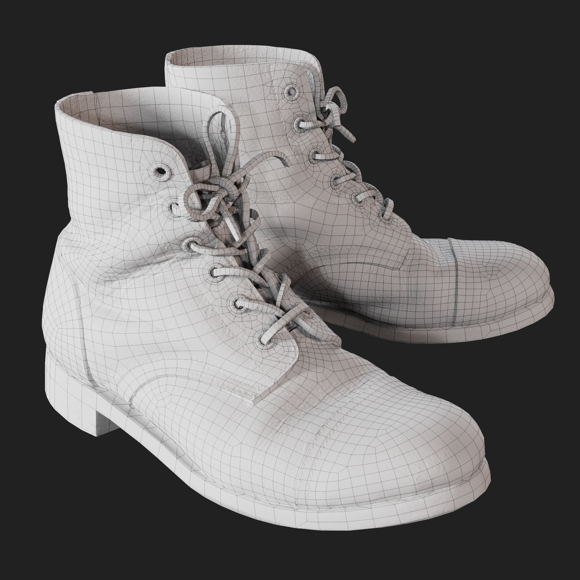 3D Army Boots UK
