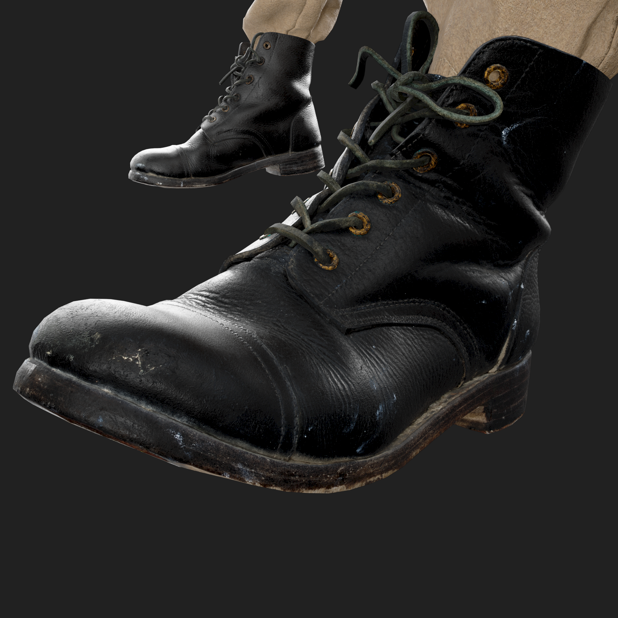 3D set of British Battledress P37