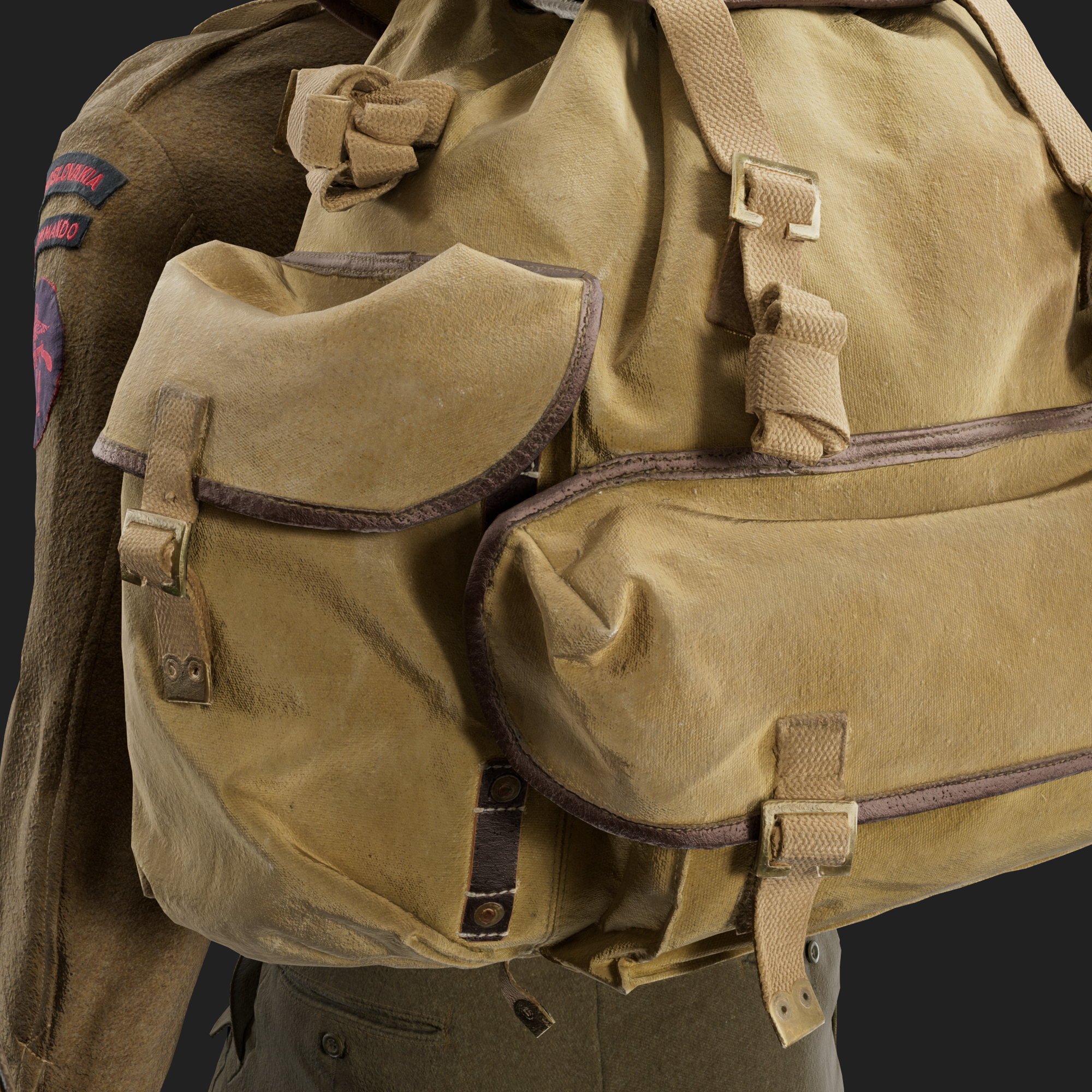3D Battledress P37 with Commando Bergen