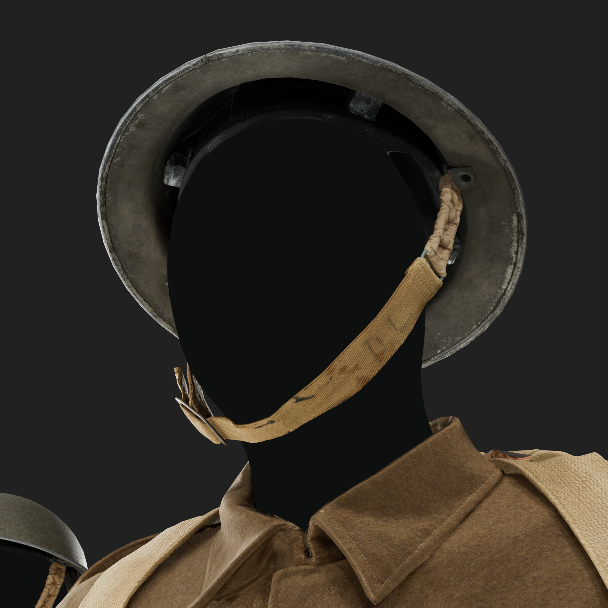 3D set of British Battledress P37