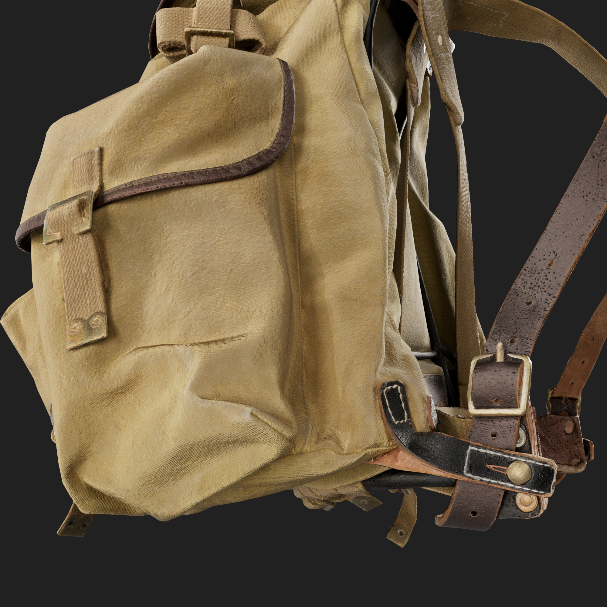 3D British Commando Bergen