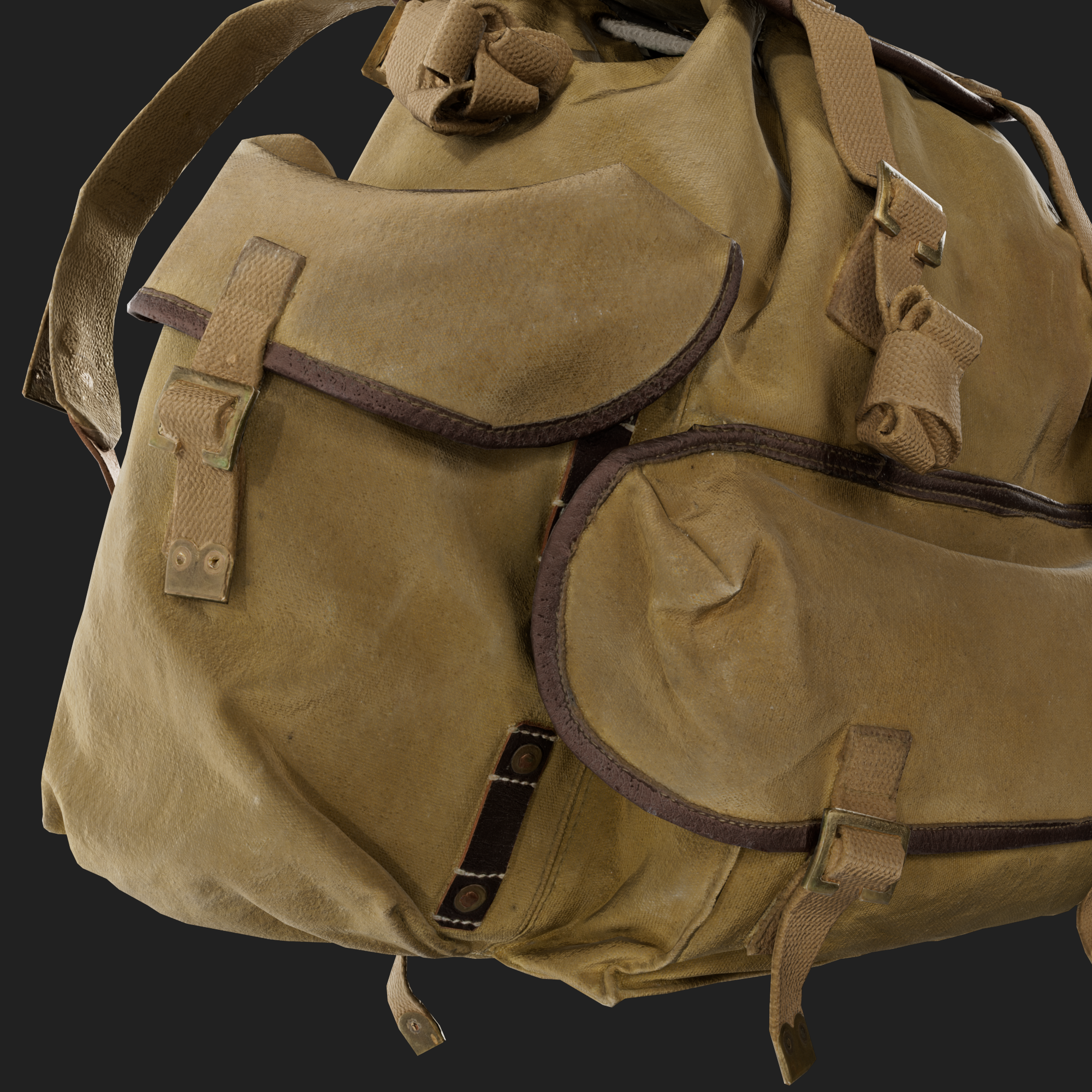 3D British Commando Bergen
