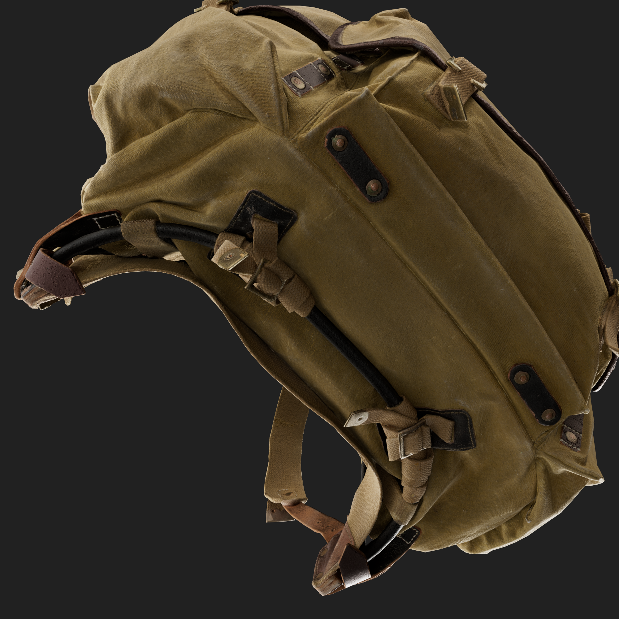3D British Commando Bergen