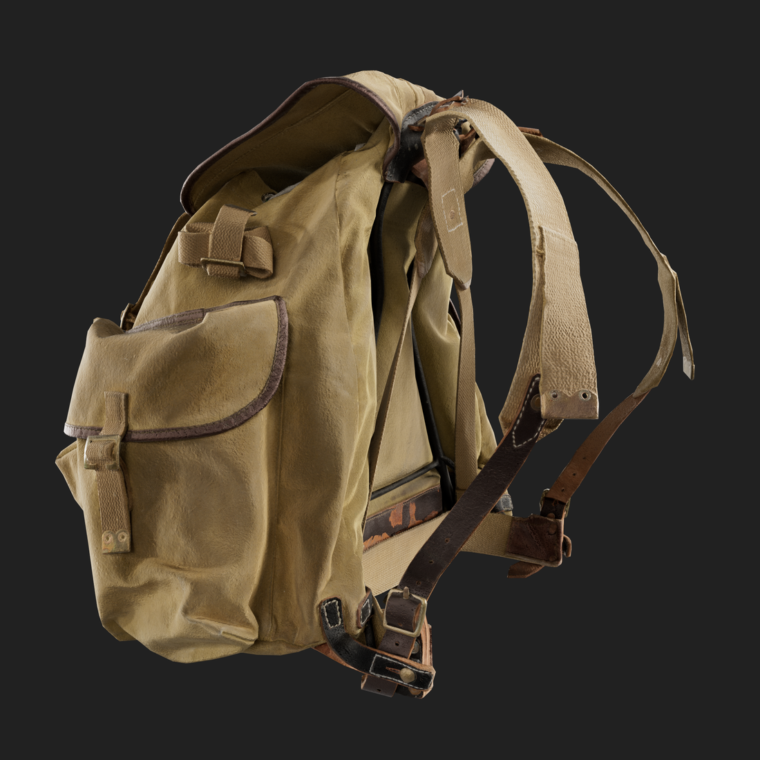 3D British Commando Bergen