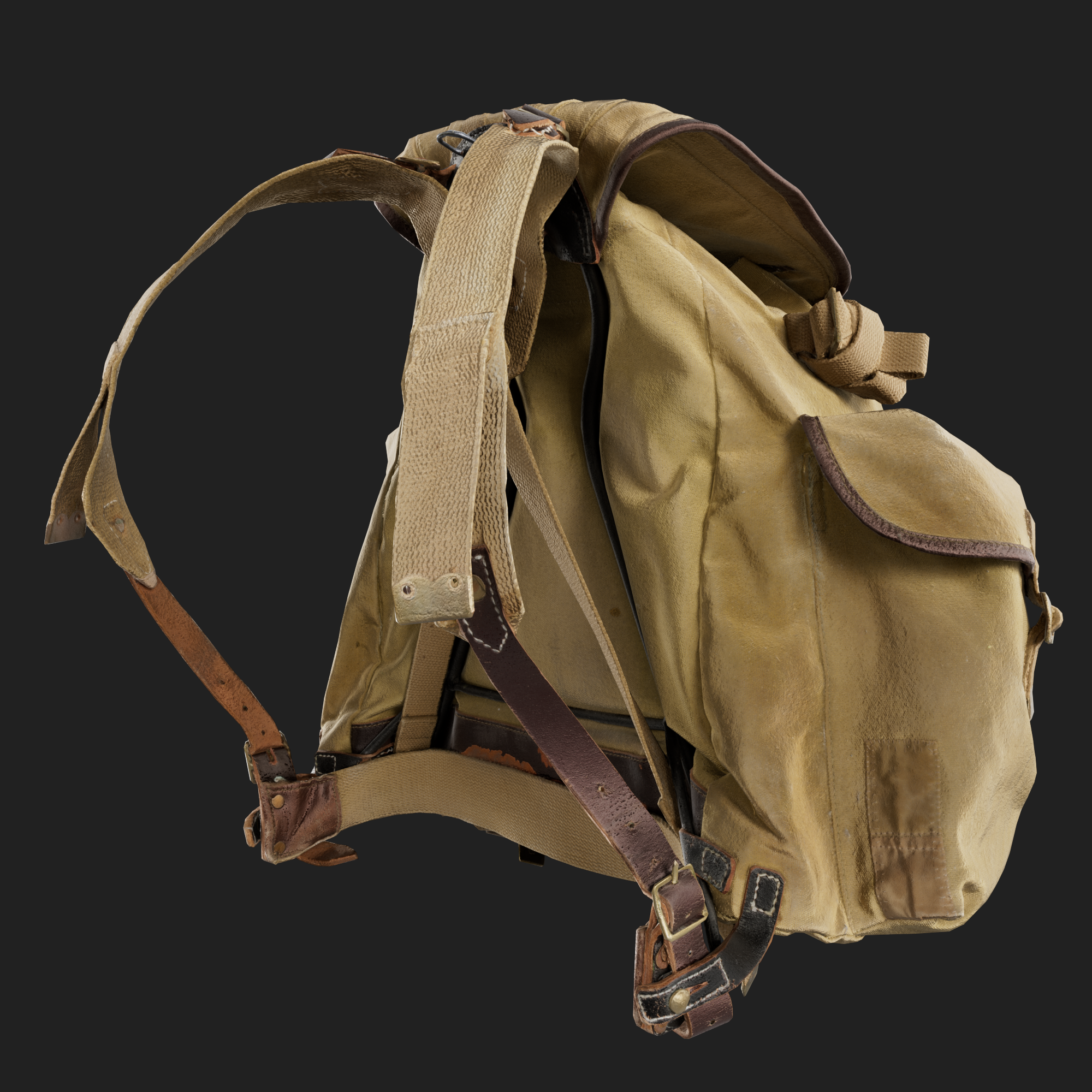 3D British Commando Bergen