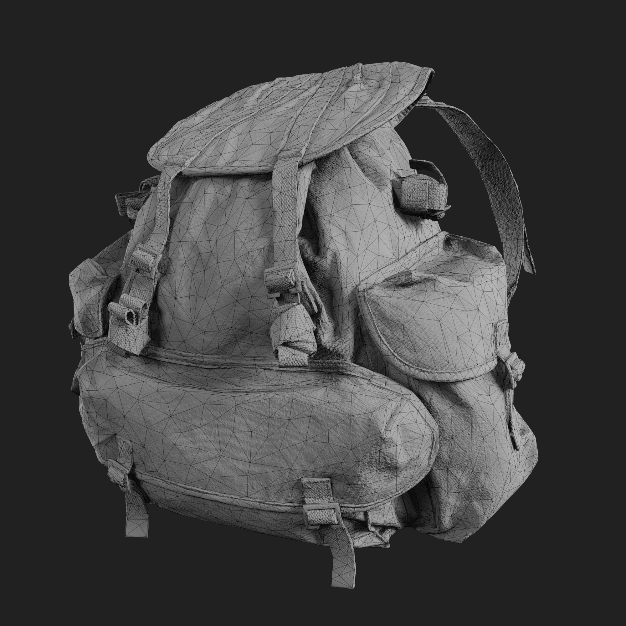 3D British Commando Bergen