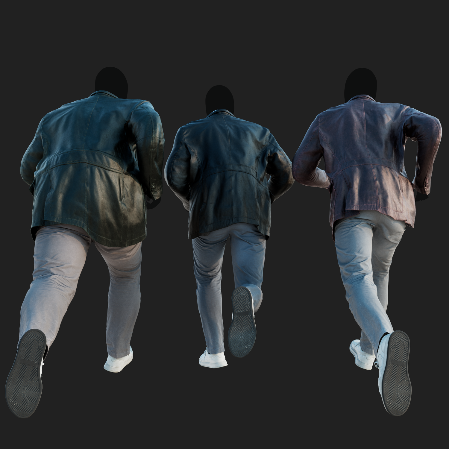 3D Clothing set of Men&