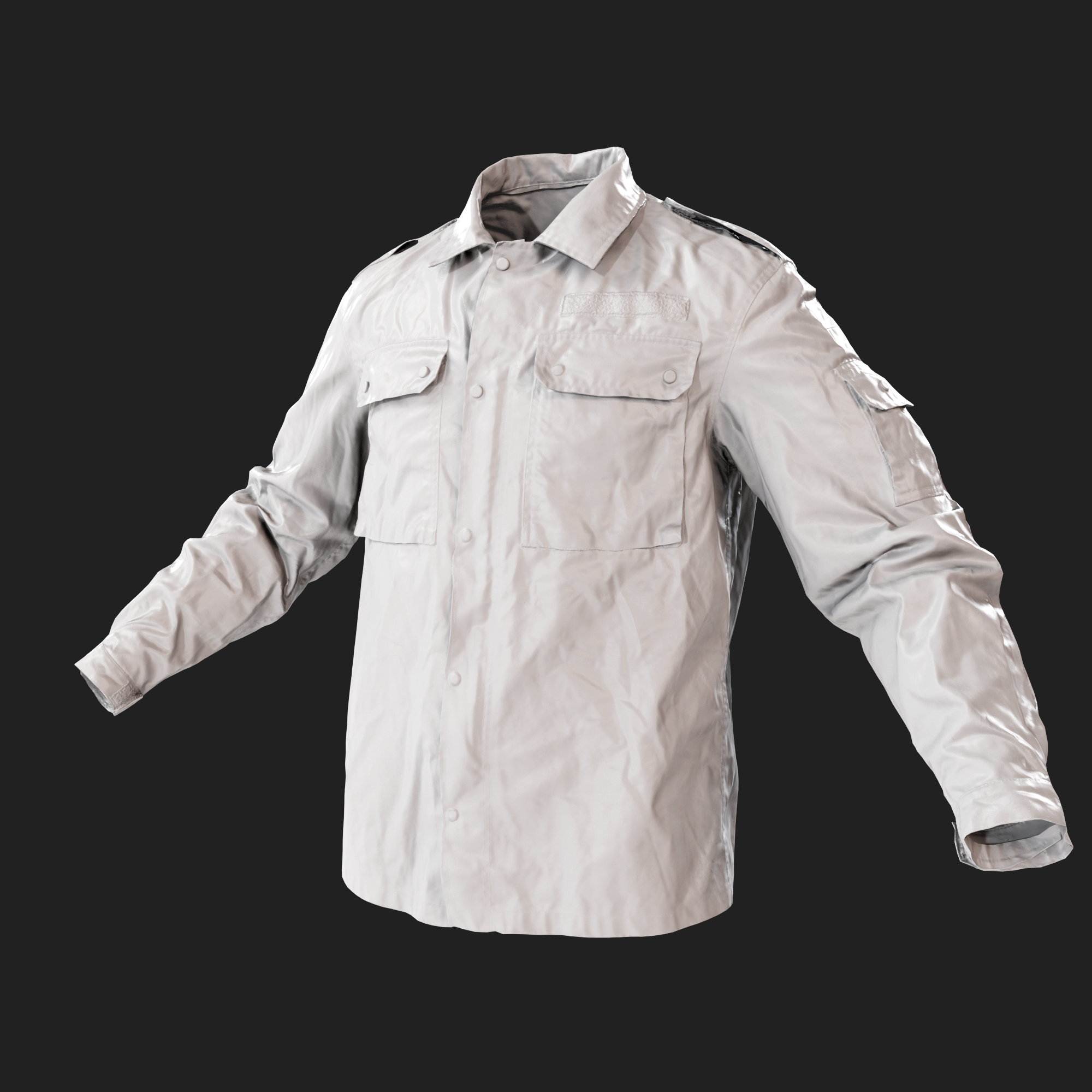 3D German Military Jacket