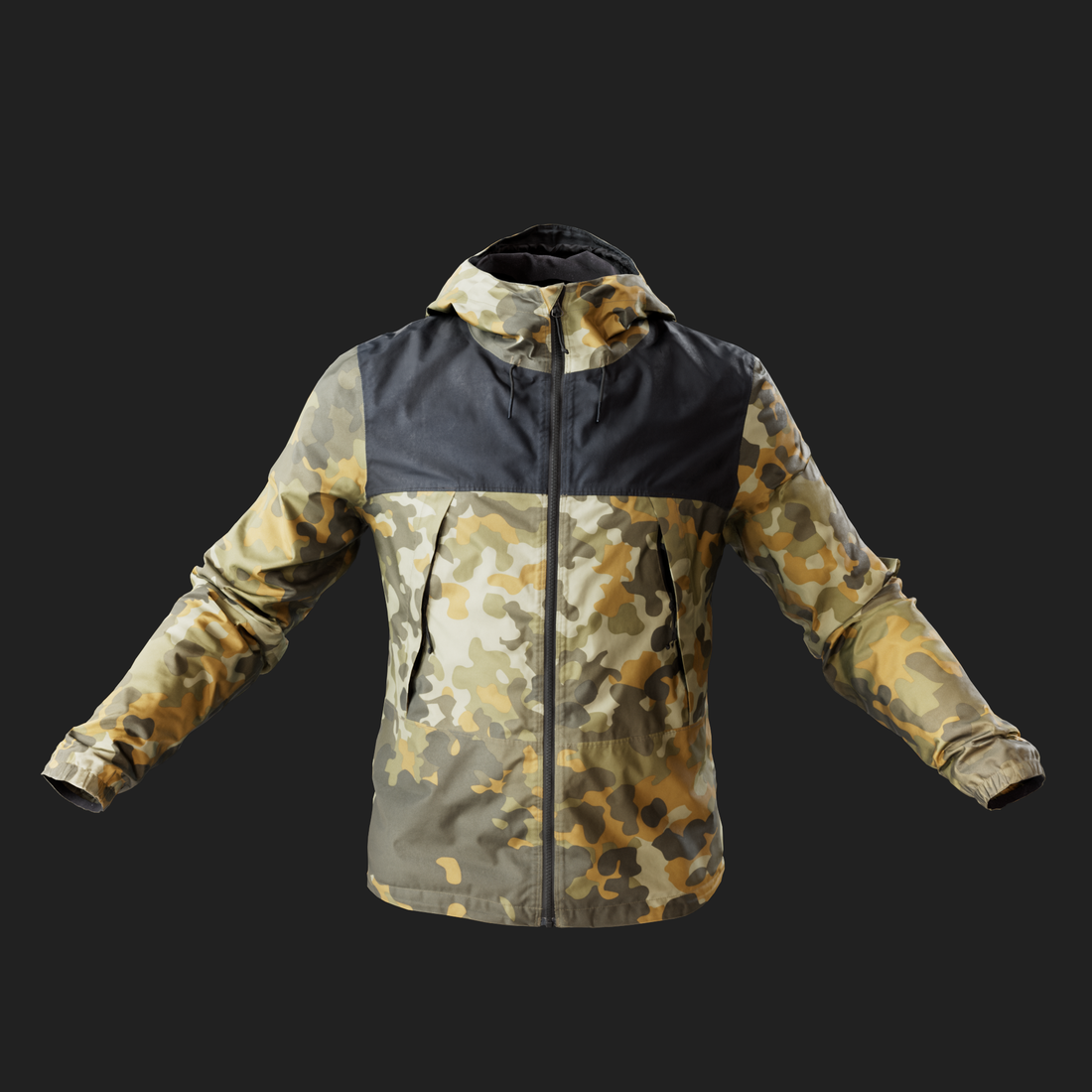3D Jacket with Hood