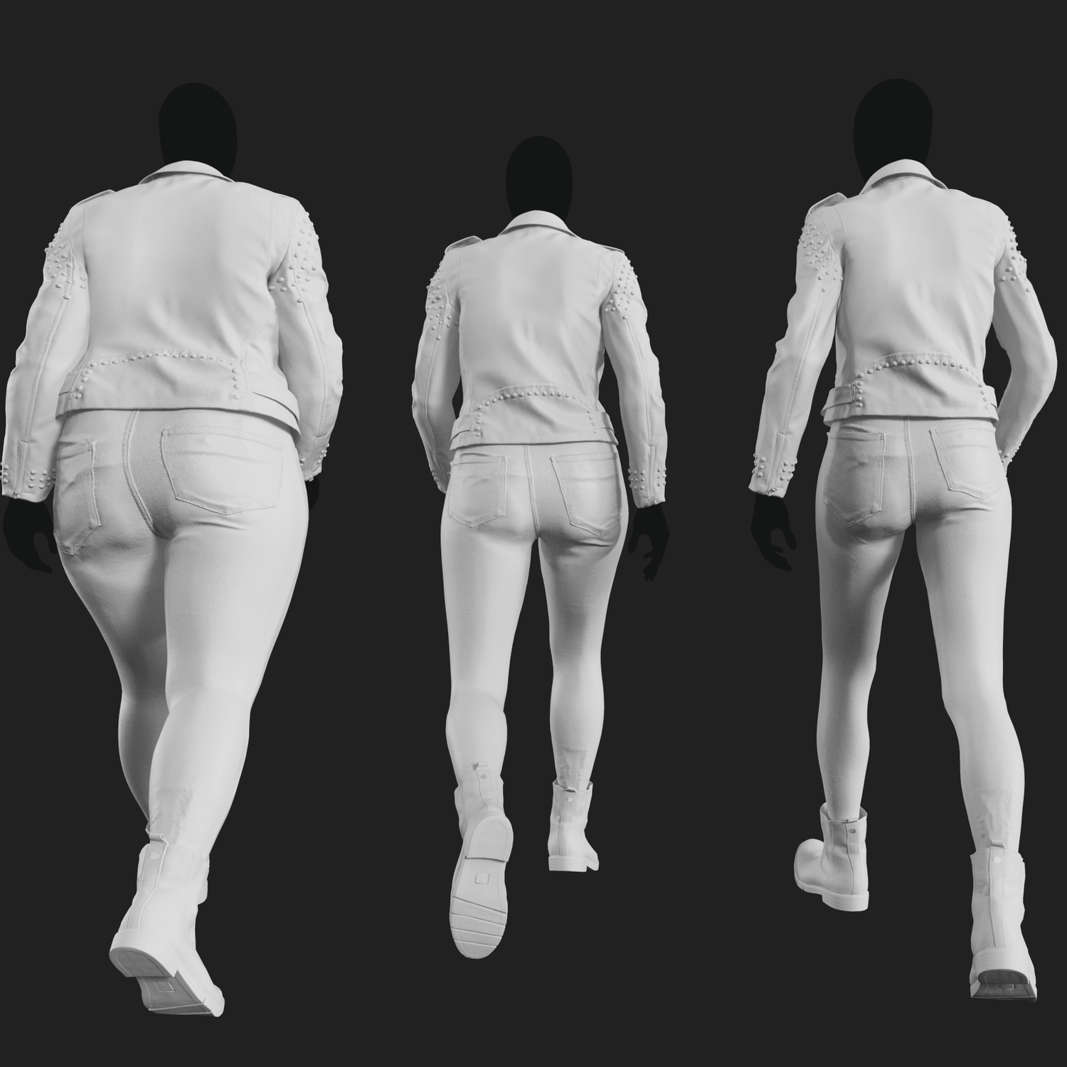 3D Model Apparel: Women&