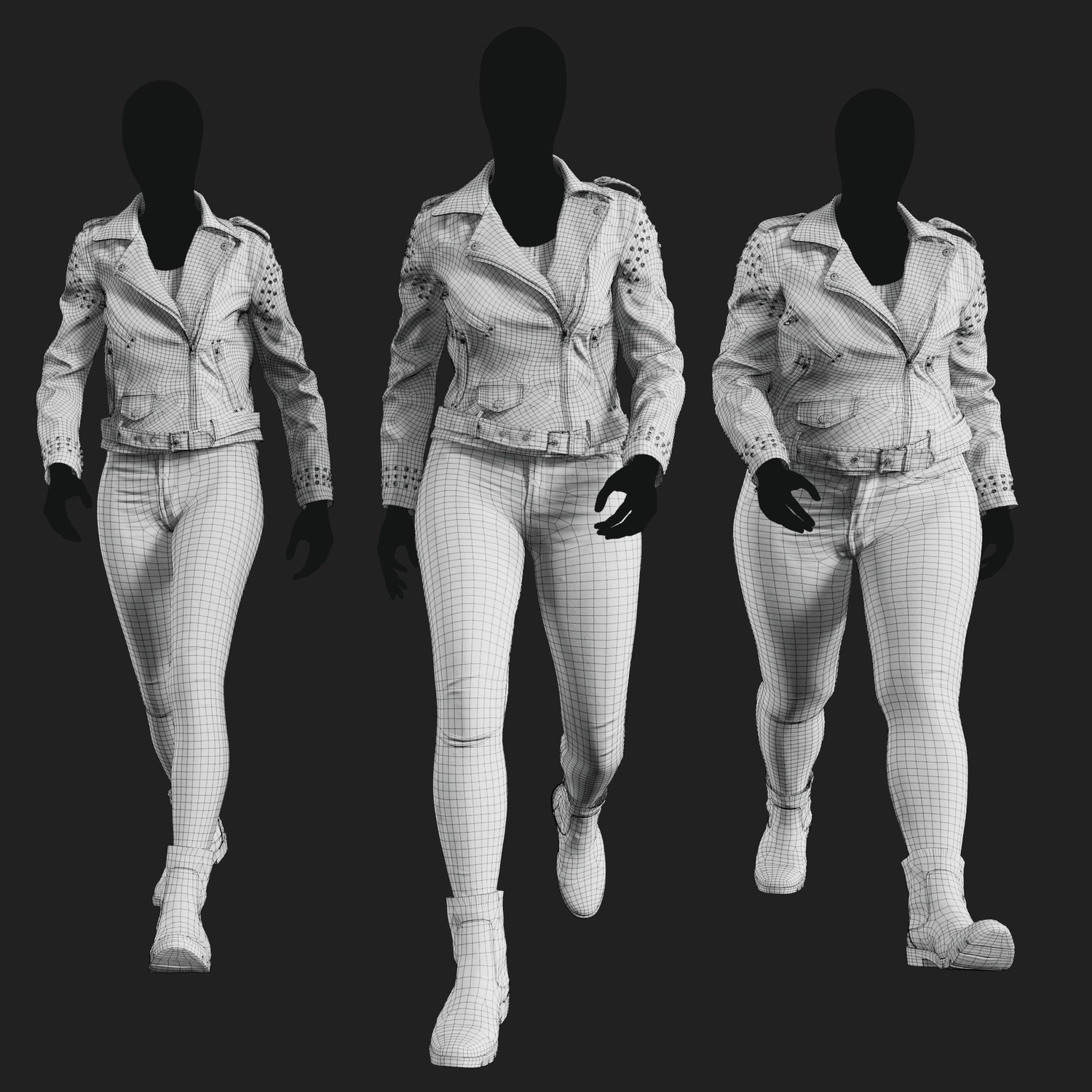 3D Model Apparel: Women&