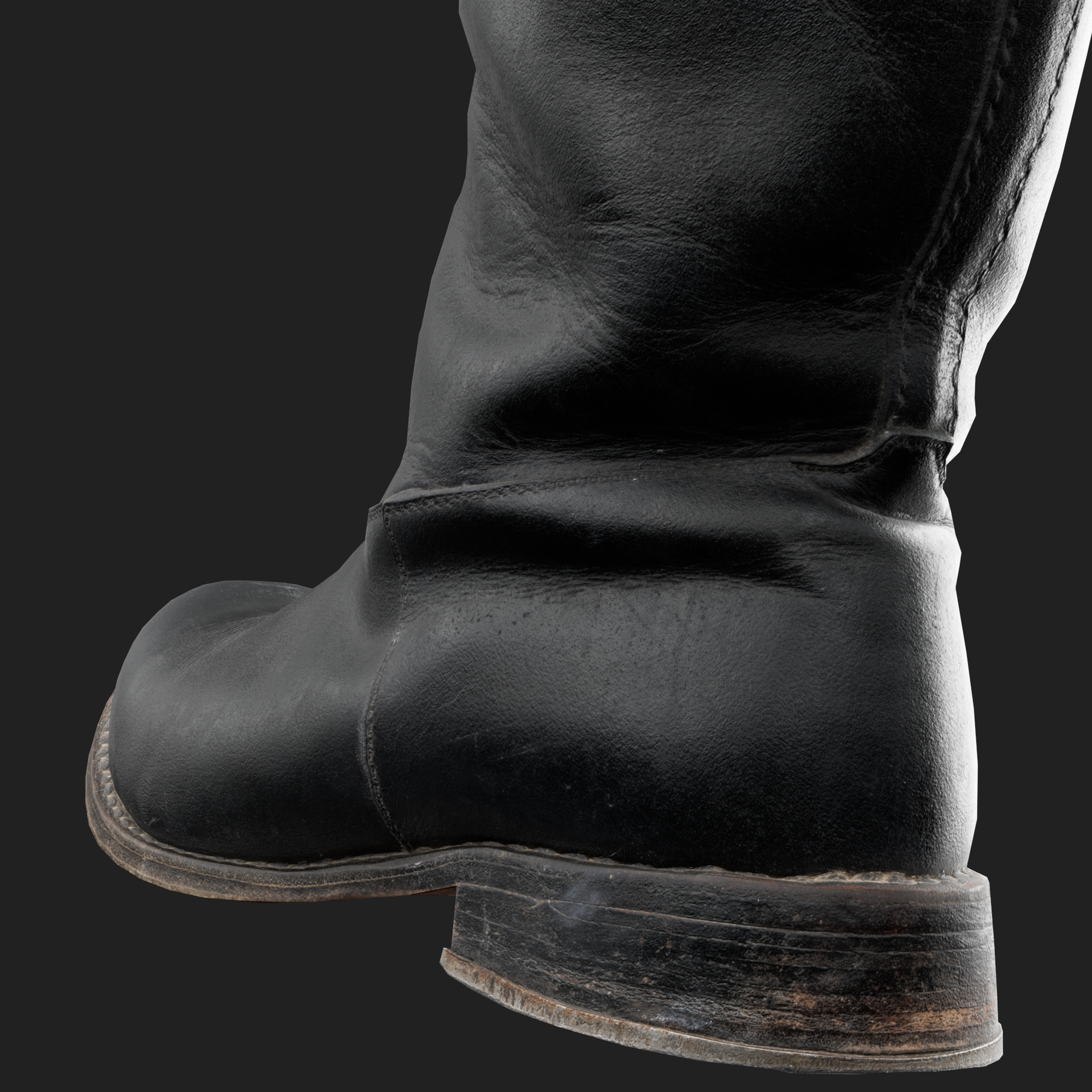 3D German Military Uniform M40 Feldgrau