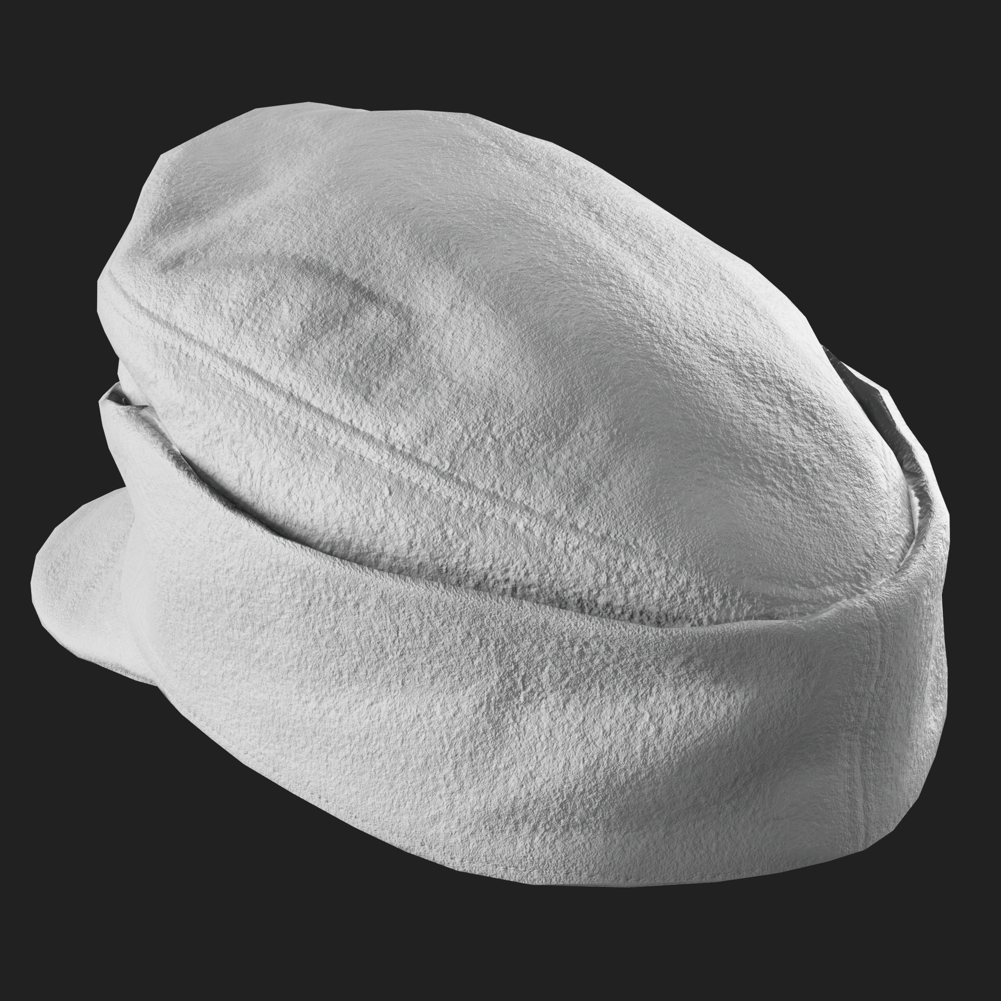 3D German M43 Visor Cap