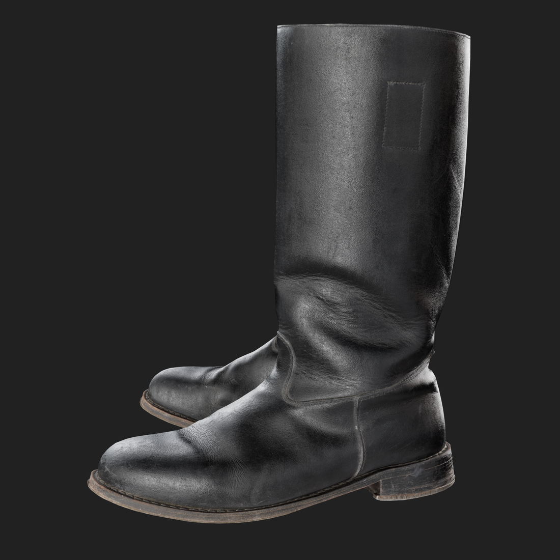 3D model of German Wehrmacht Boots left