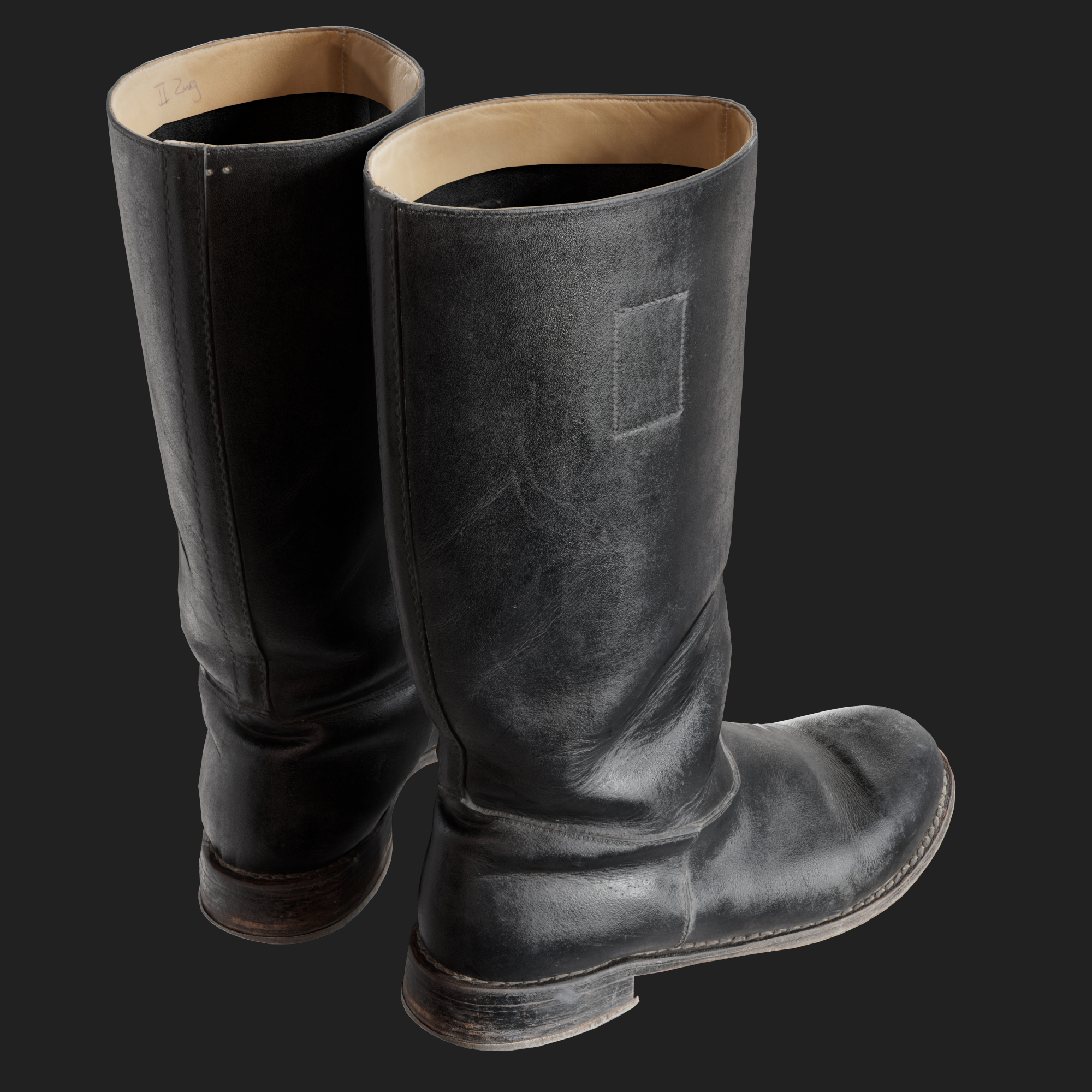 3D German Wehrmacht Boots