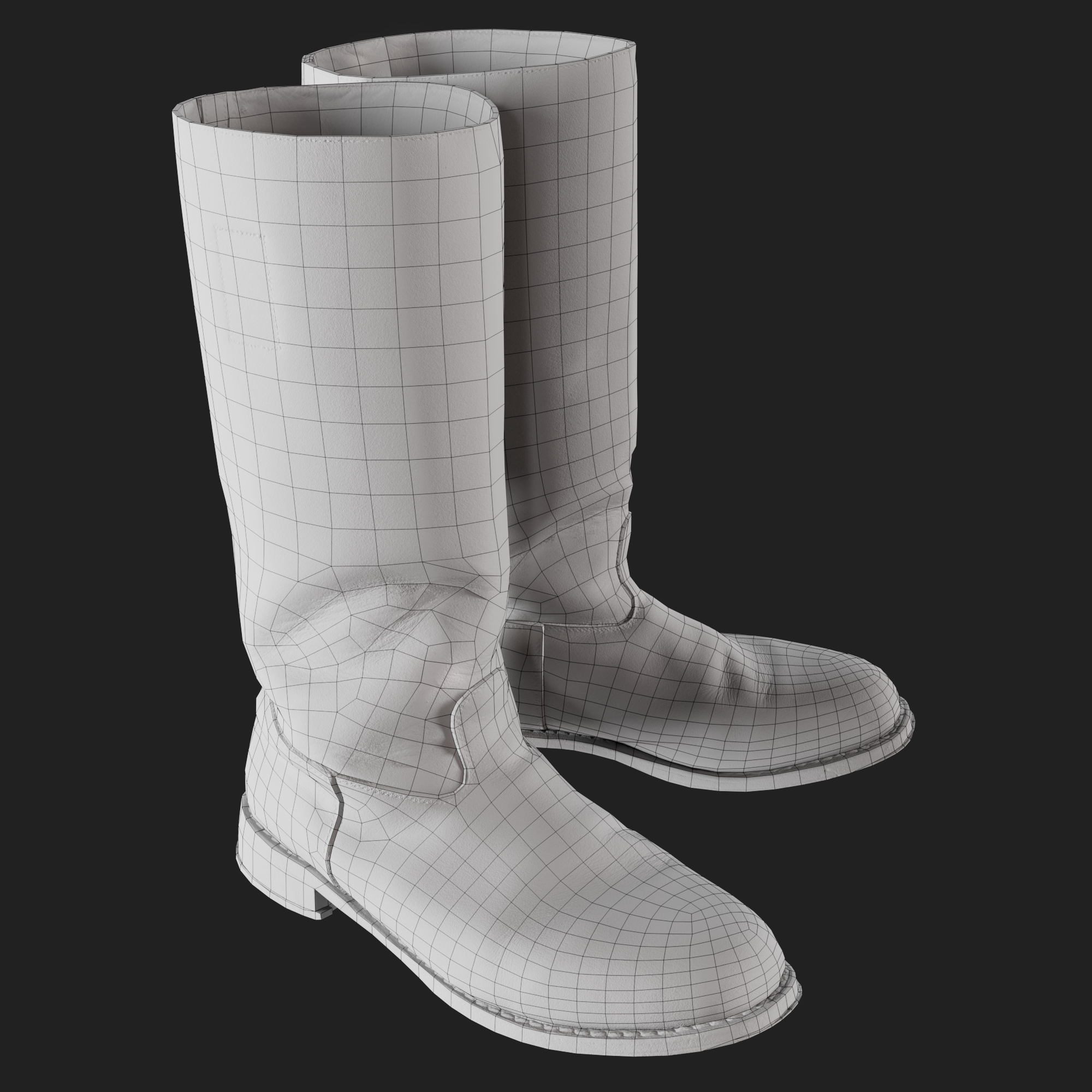 3D German Wehrmacht Boots