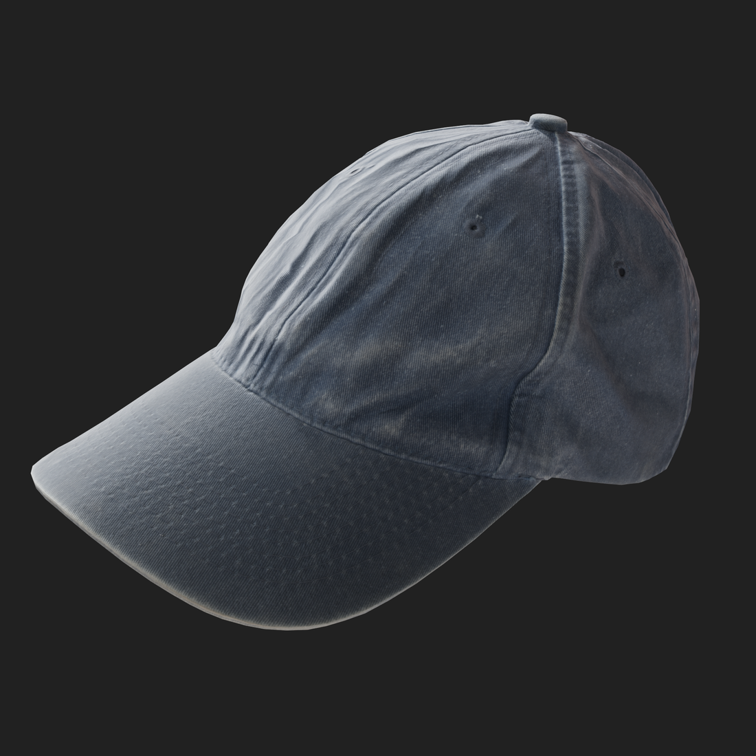 3D Model of Blue Cap crafted through Photogrammetry Scan