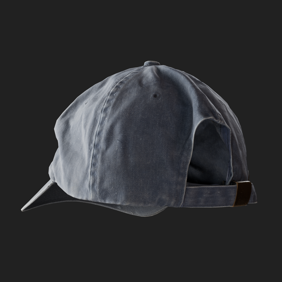 3D Blue Cap