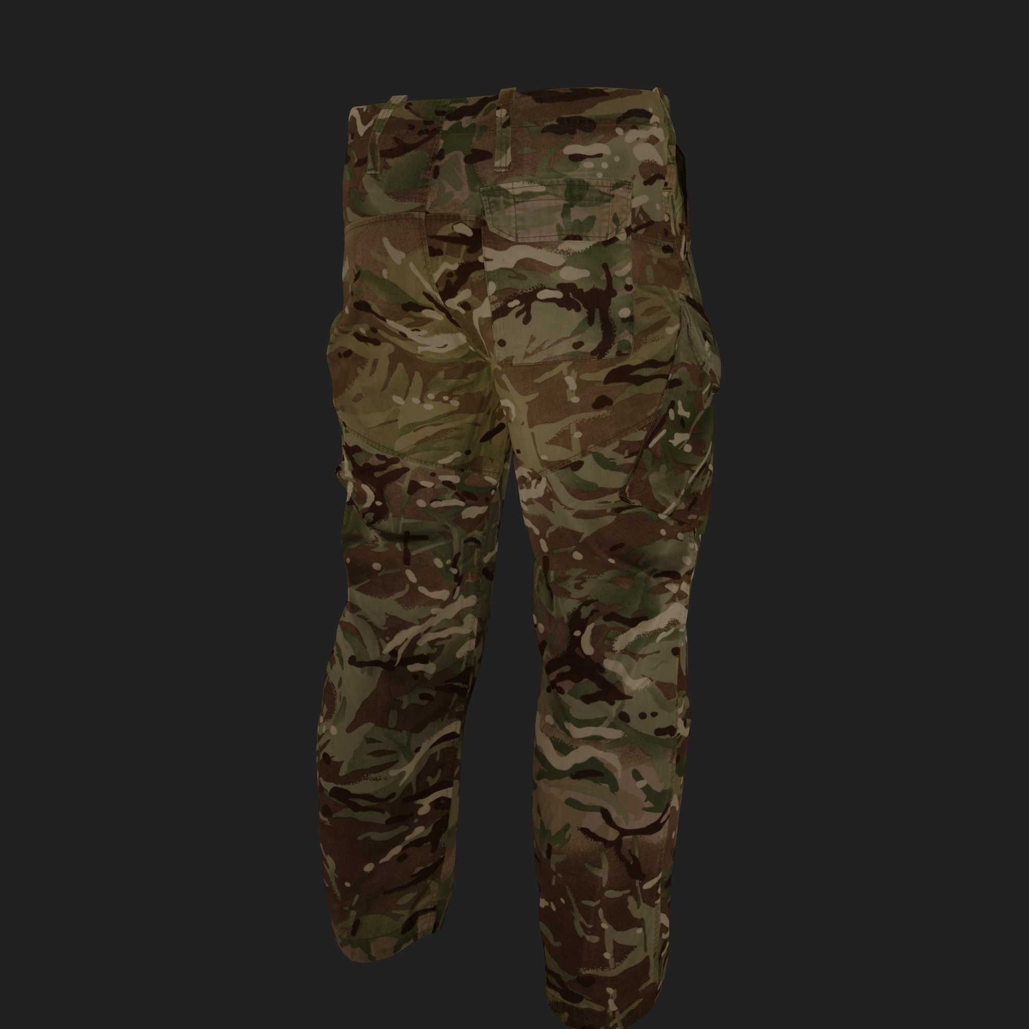3D UK Military Trousers