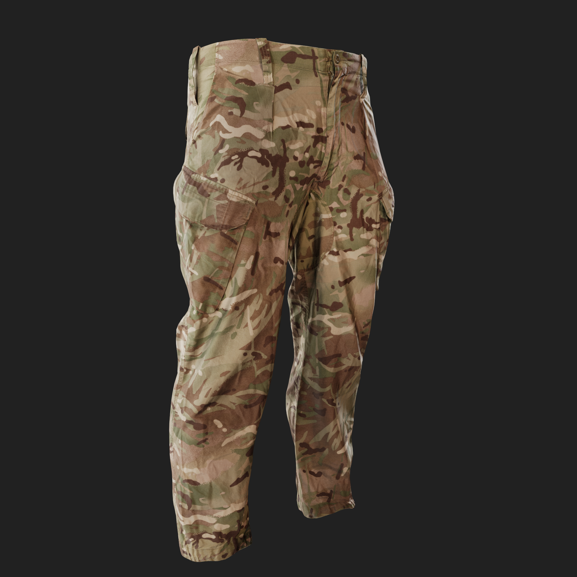 3D UK Military Trousers