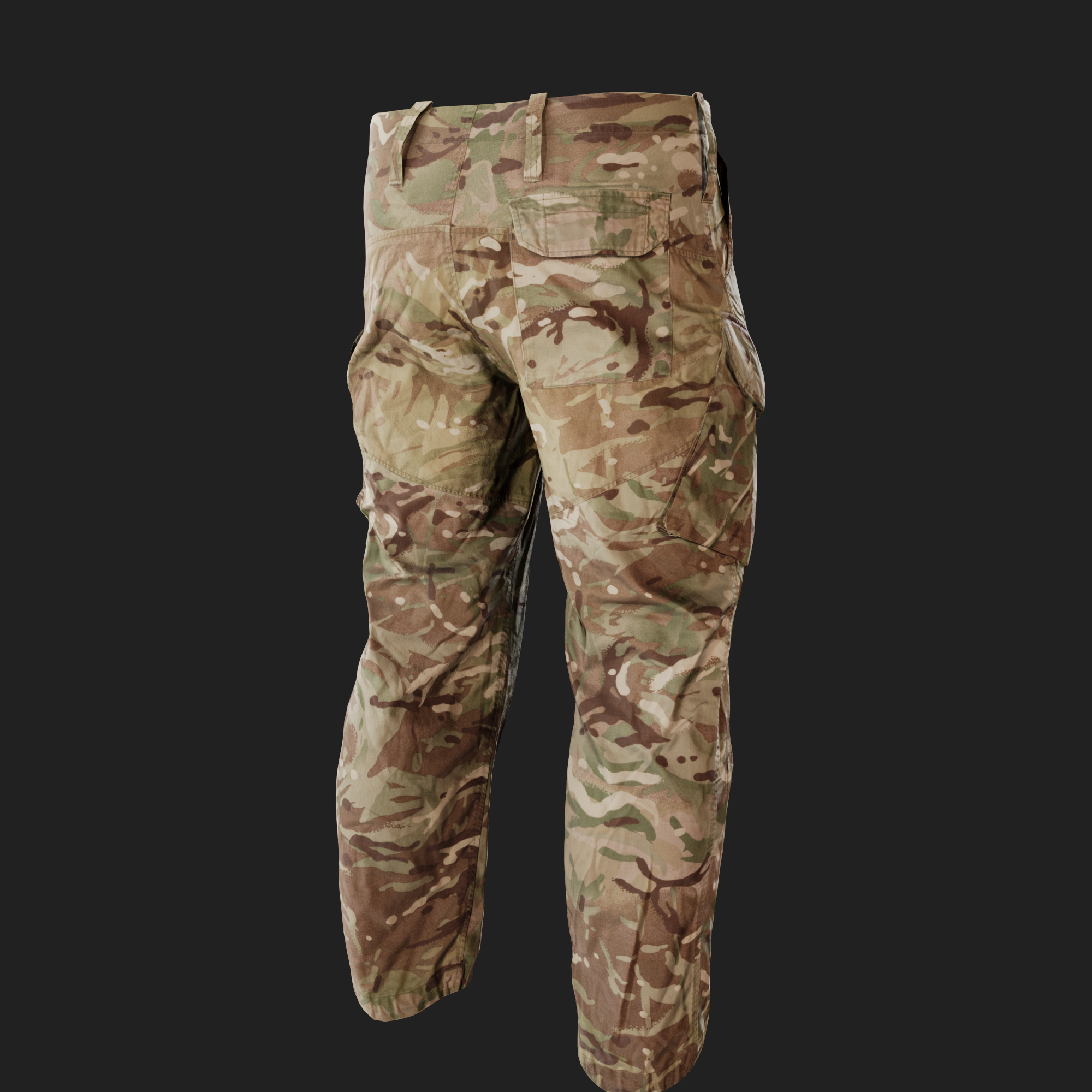 3D UK Military Trousers