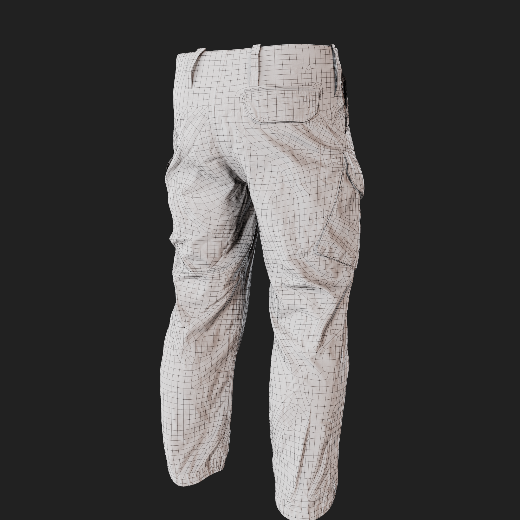 3D UK Military Trousers