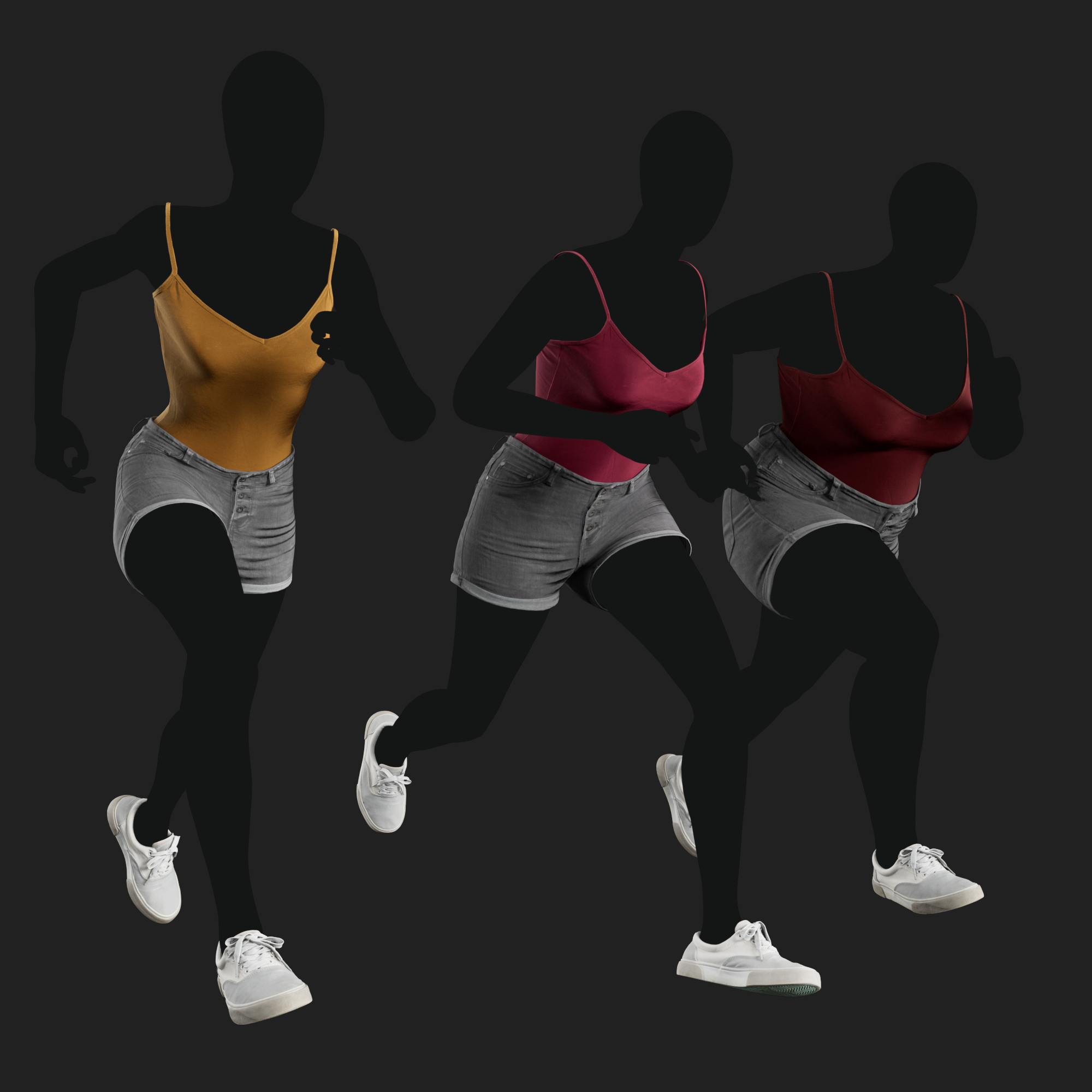 Realistic Scan of Clothes: Women&