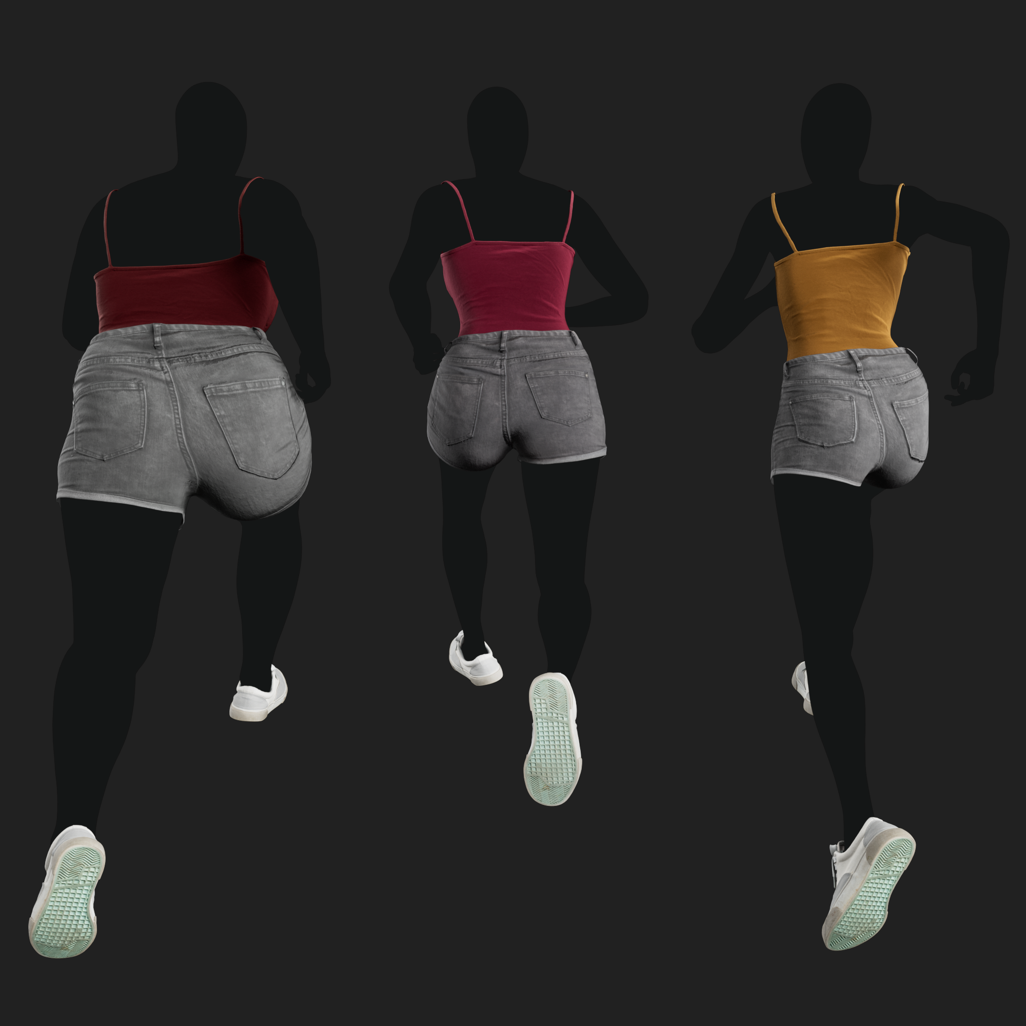Realistic Scan of Clothes: Women&