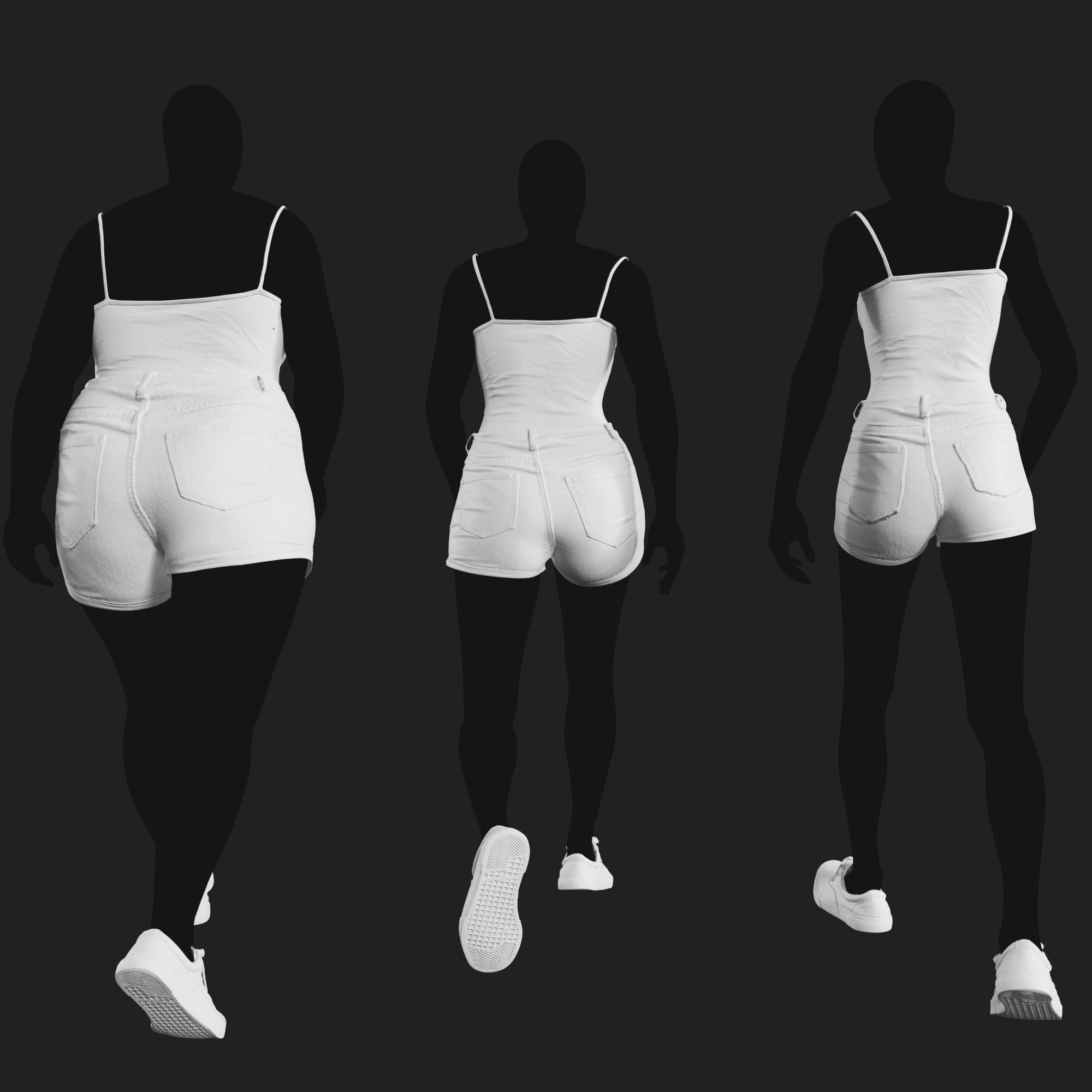 Realistic Scan of Clothes: Women&