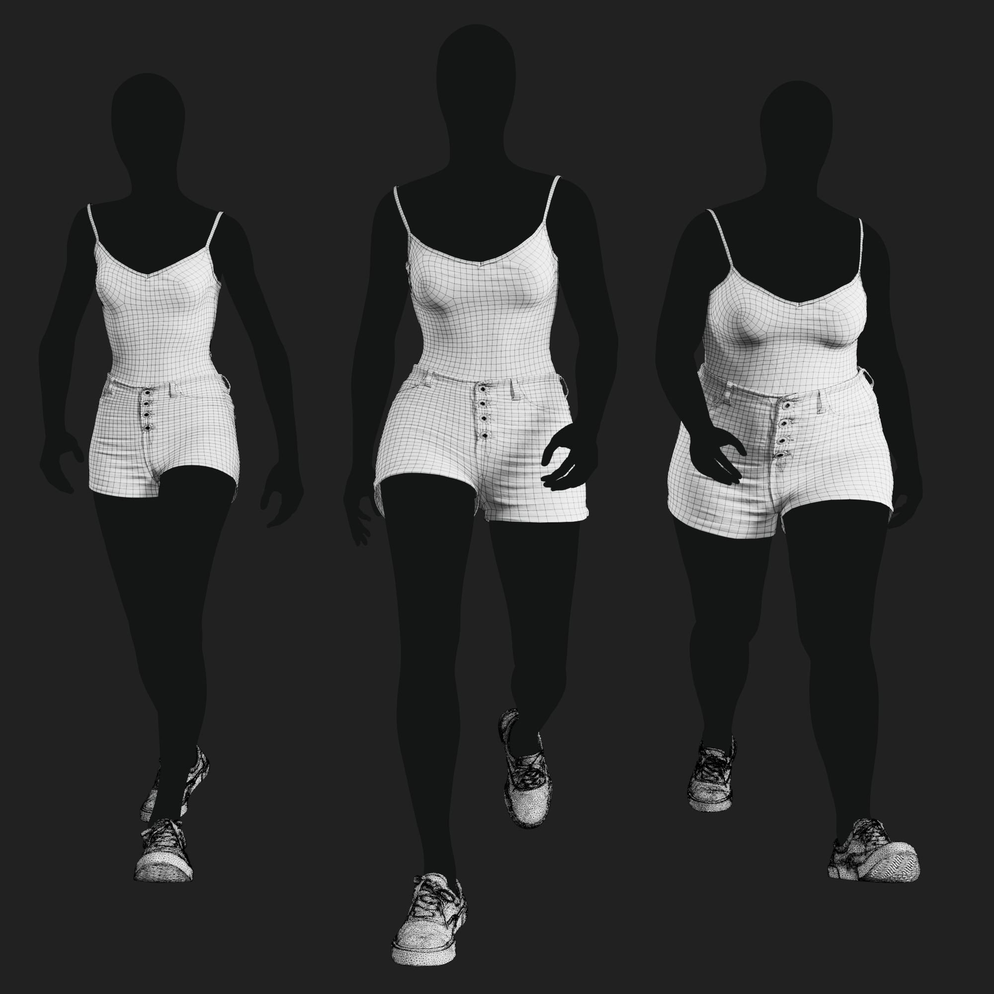 Realistic Clothing Set: Women&