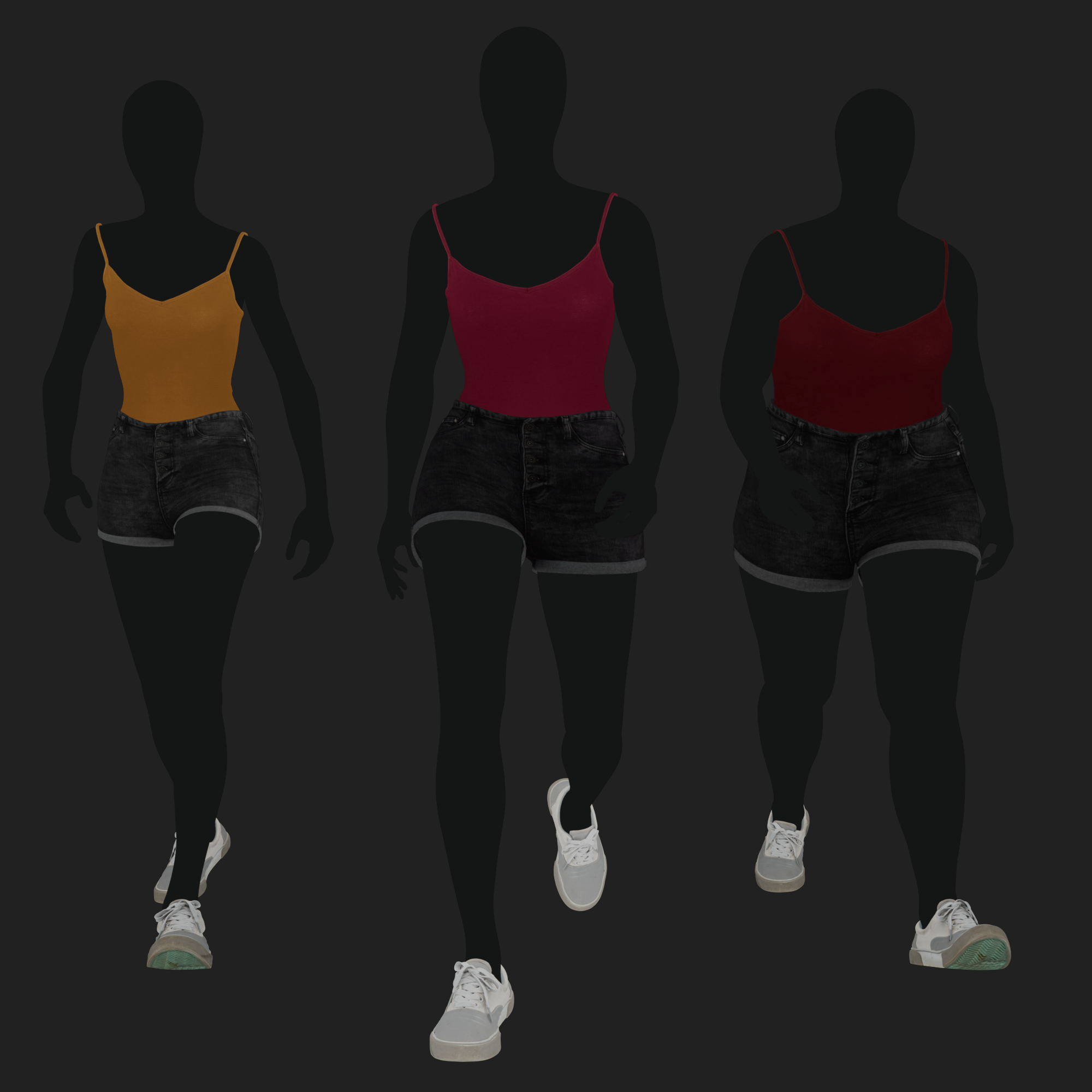 Realistic Scan of Clothes: Women&