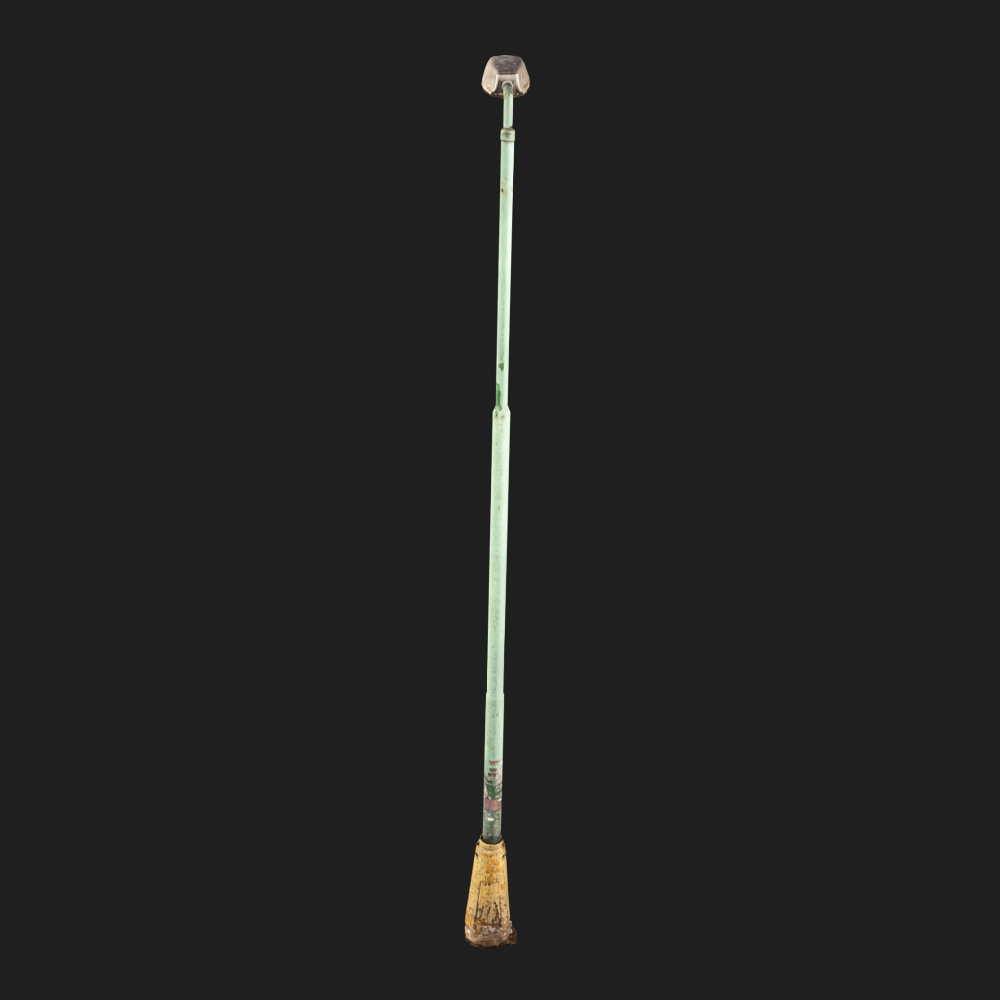 3D Street Lamp Green